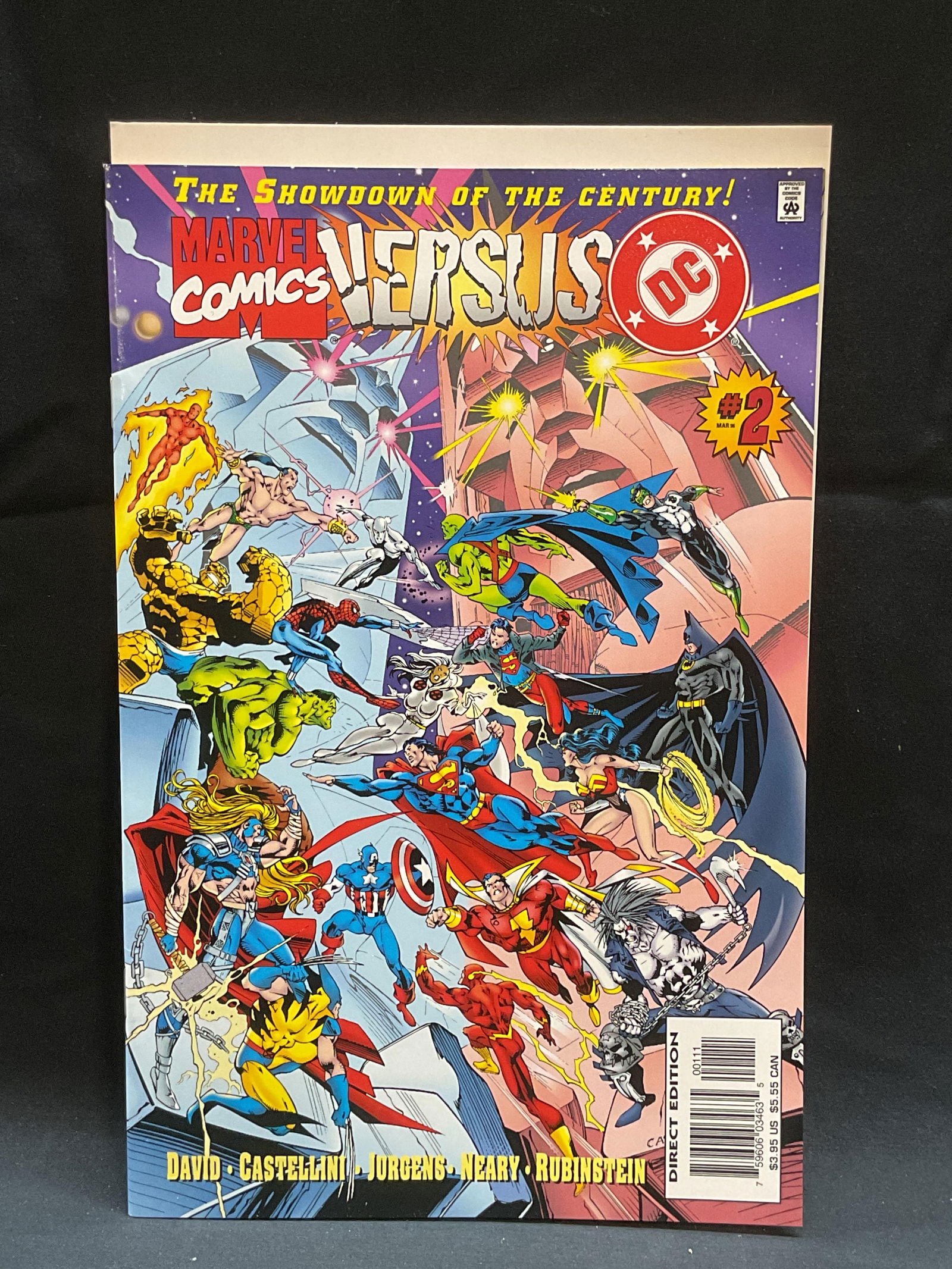 1996 Marvel Vs DC Comics #2, First Printing (1 of 6)