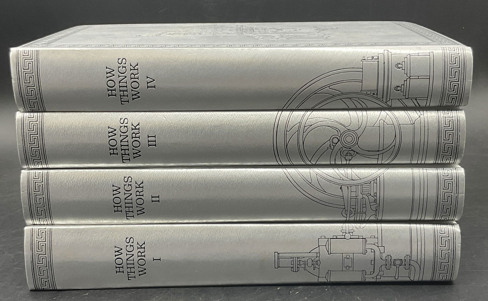 HOW THINGS WORK Vol. 1-4 Illustrated Books (1 of 8)