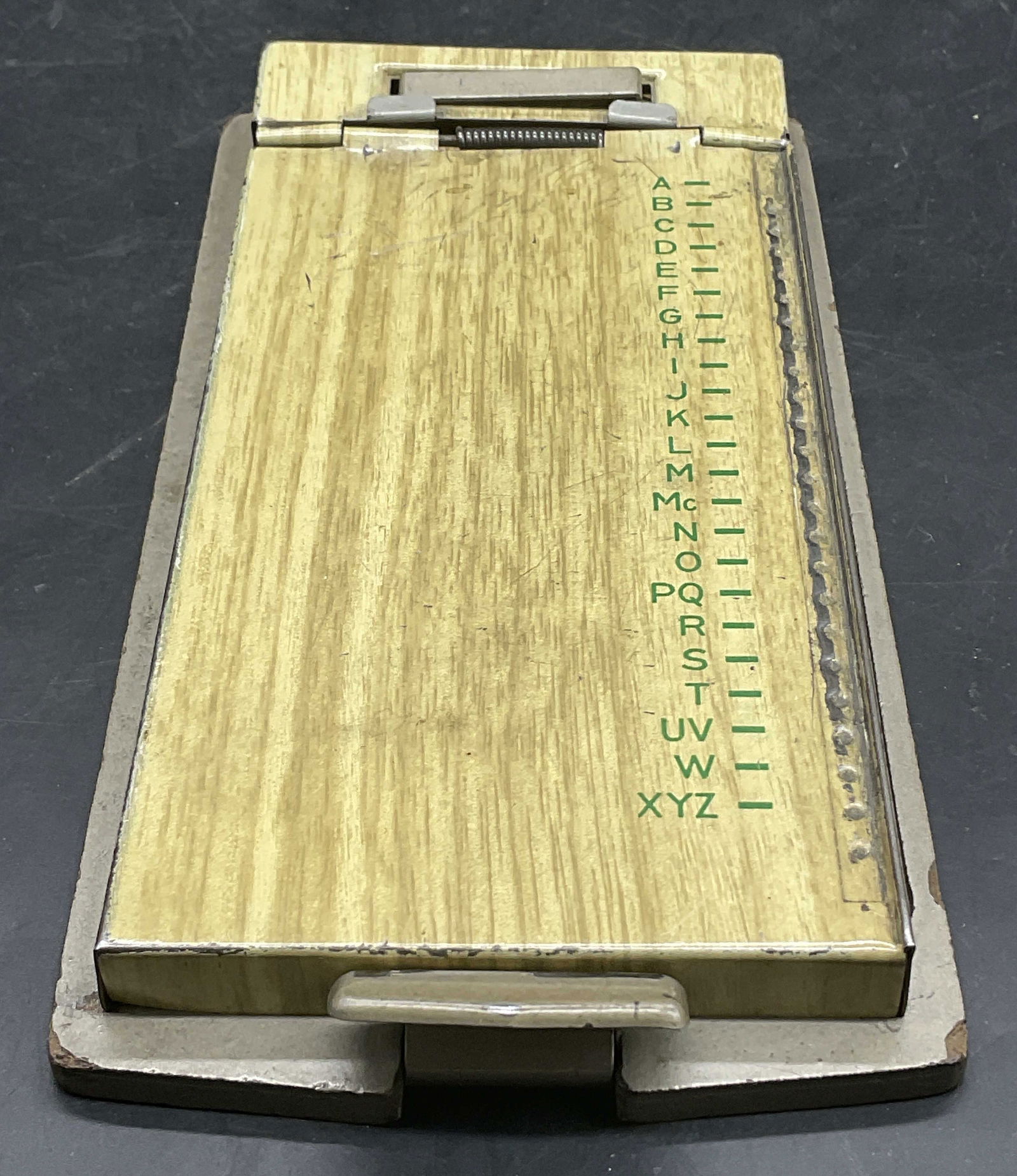 Vintage Metal Address Book (1 of 8)