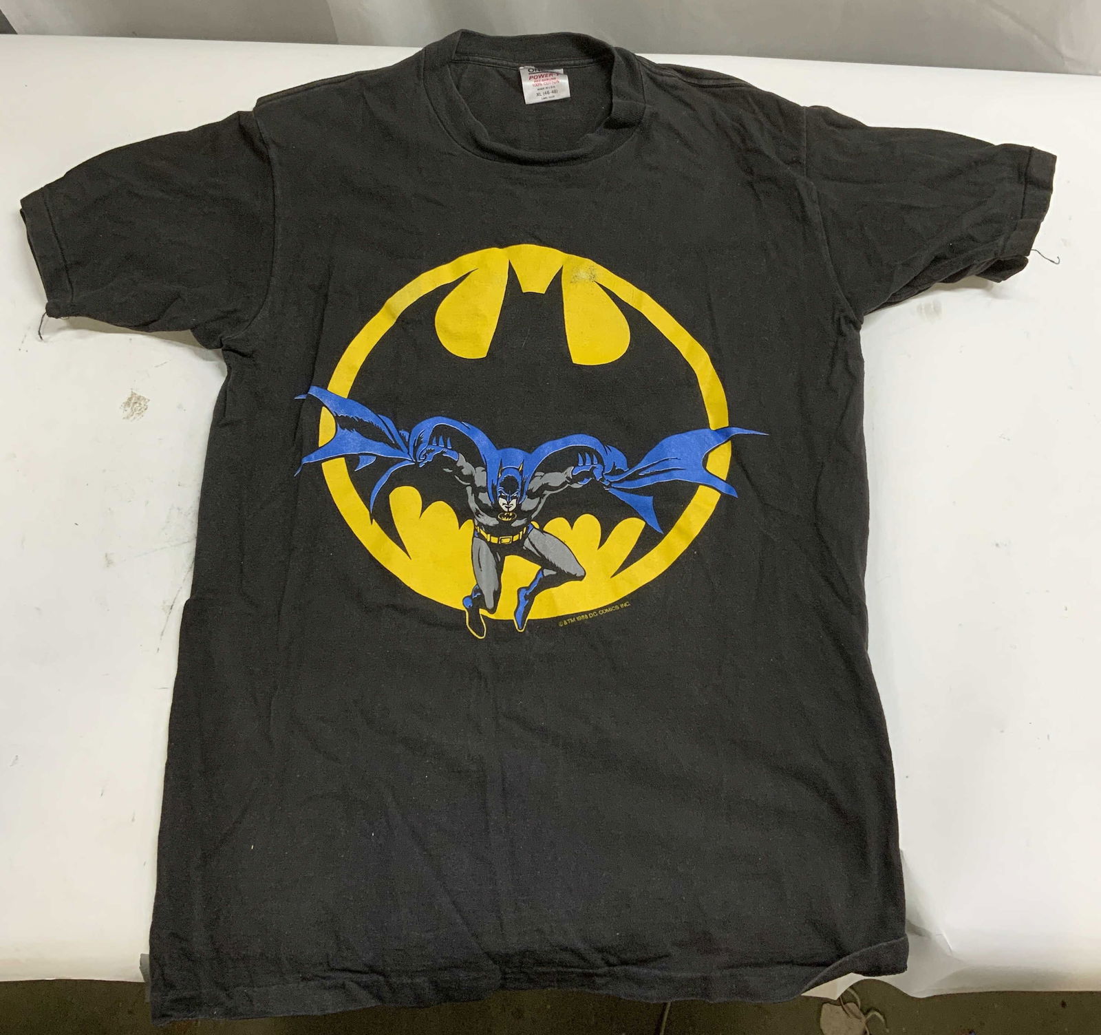 ONEITA MENS DC COMICS Batman Shirt Cotton XL (1 of 7)