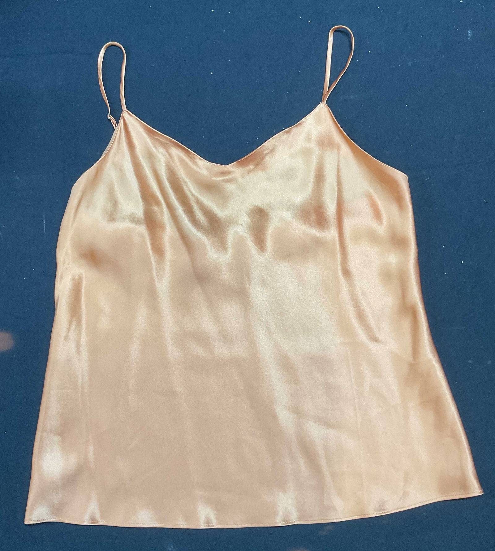 Neiman Marcus Orange Silk Camisole Top (1 of 7)