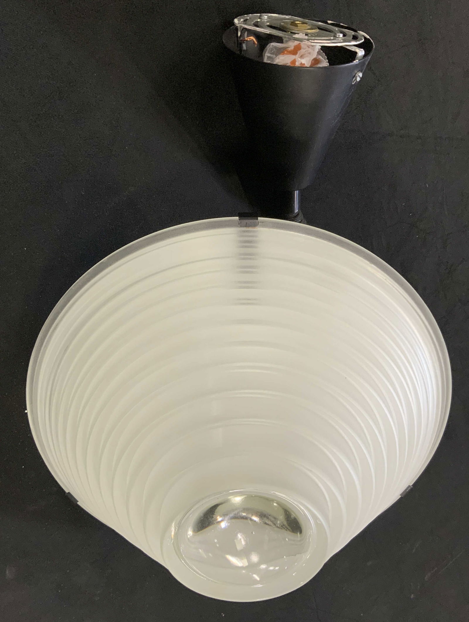 Glass and Metal Pendant Light Fixture (1 of 13)