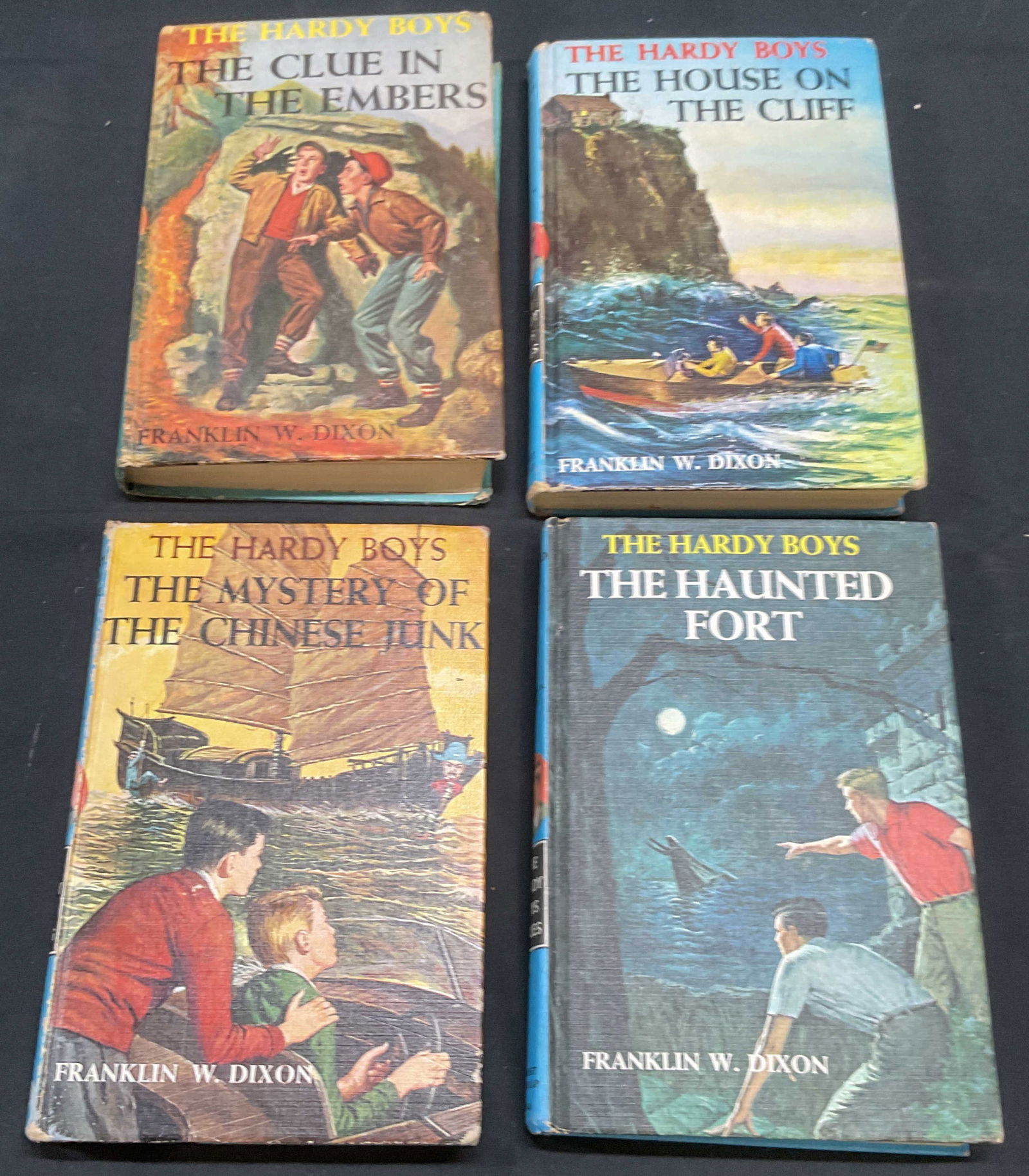 Set 4 Vtg The Hardy Boys Series Books 1955 (1 of 12)