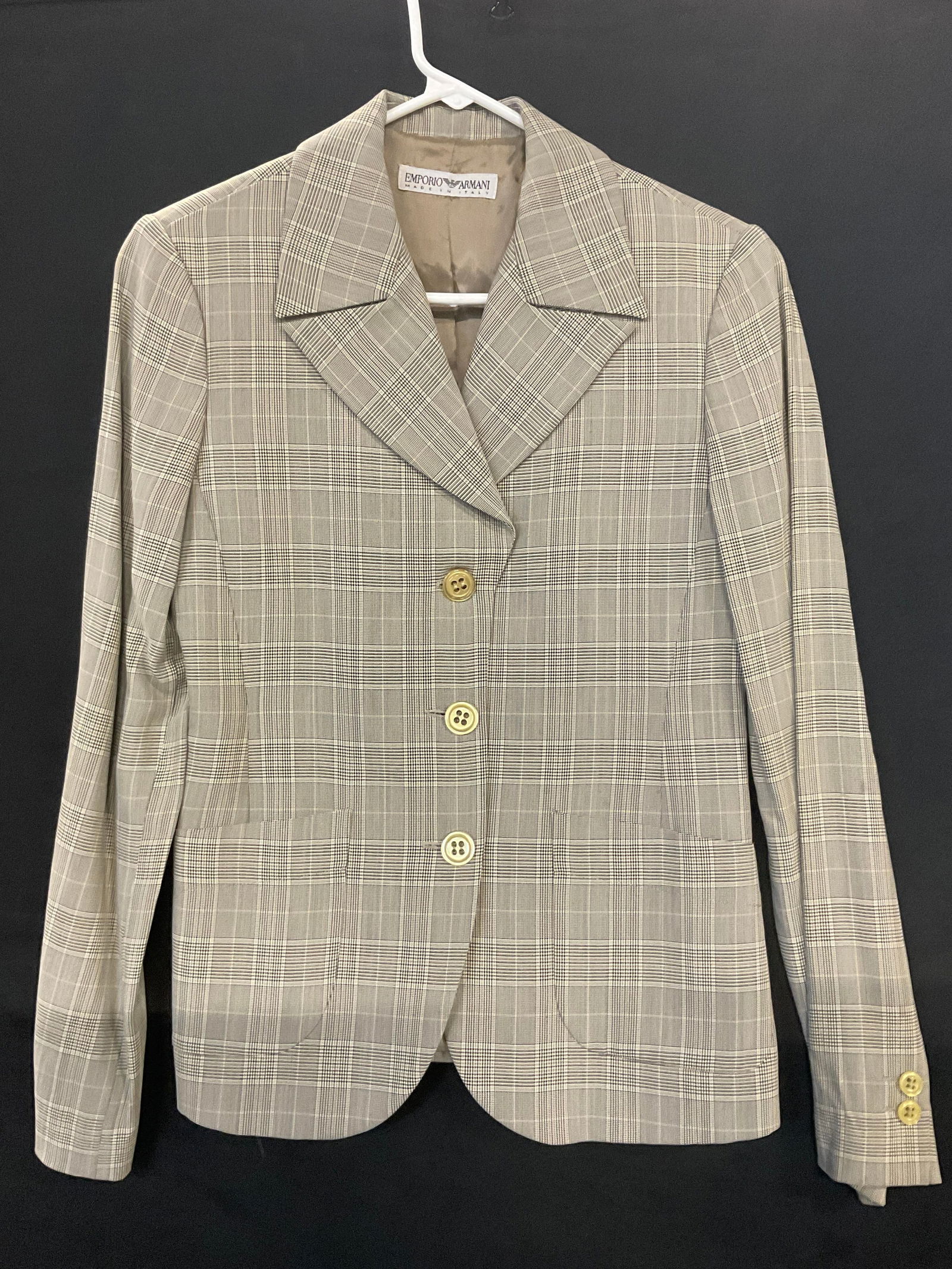 EMPORIO ARMANI ITALY Button Up Blazer (1 of 8)