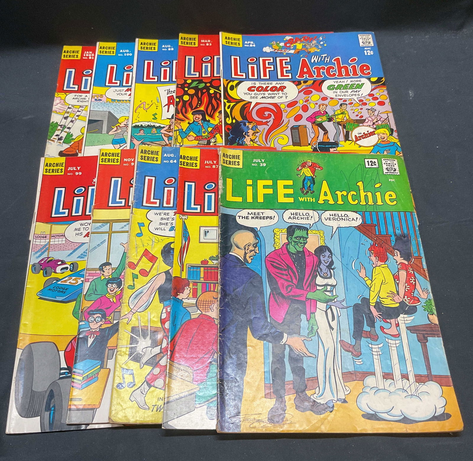 Group Lot Vintage Archie Comic Books 1965 (1 of 7)