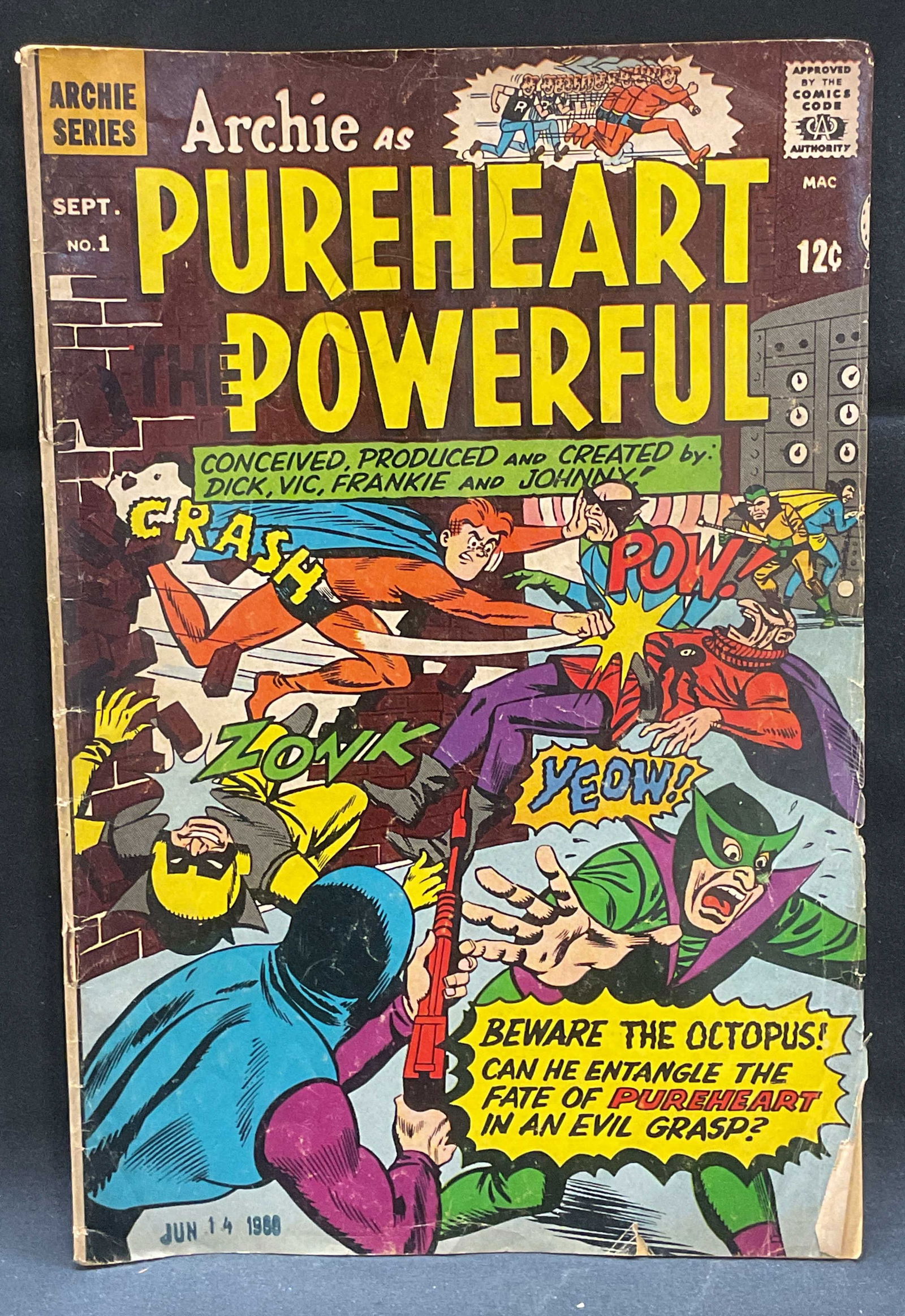1966 Archie As Pureheart The Powerful #1 (1 of 6)