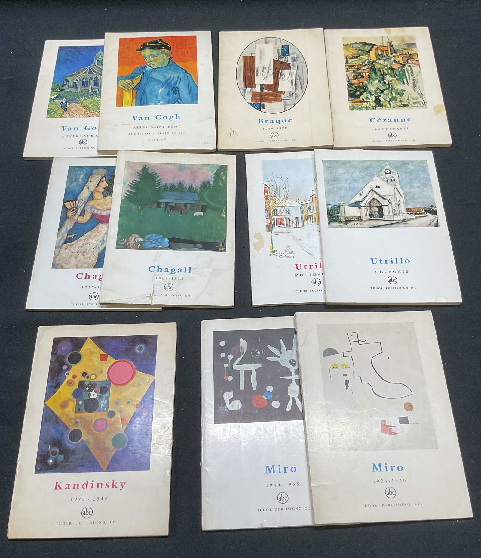 11 Tudor Publ Art Series Books, Illustr, 1950s (1 of 9)