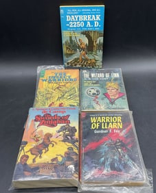 Lot 5 Vintage Science Fiction Adventure Books