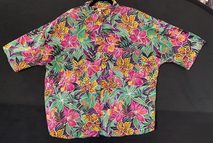 JODI HILLS USA Vintage Multicolored Floral Shirt