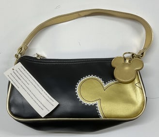 Disney Mickey Mouse Faux Leather Handbag NWT