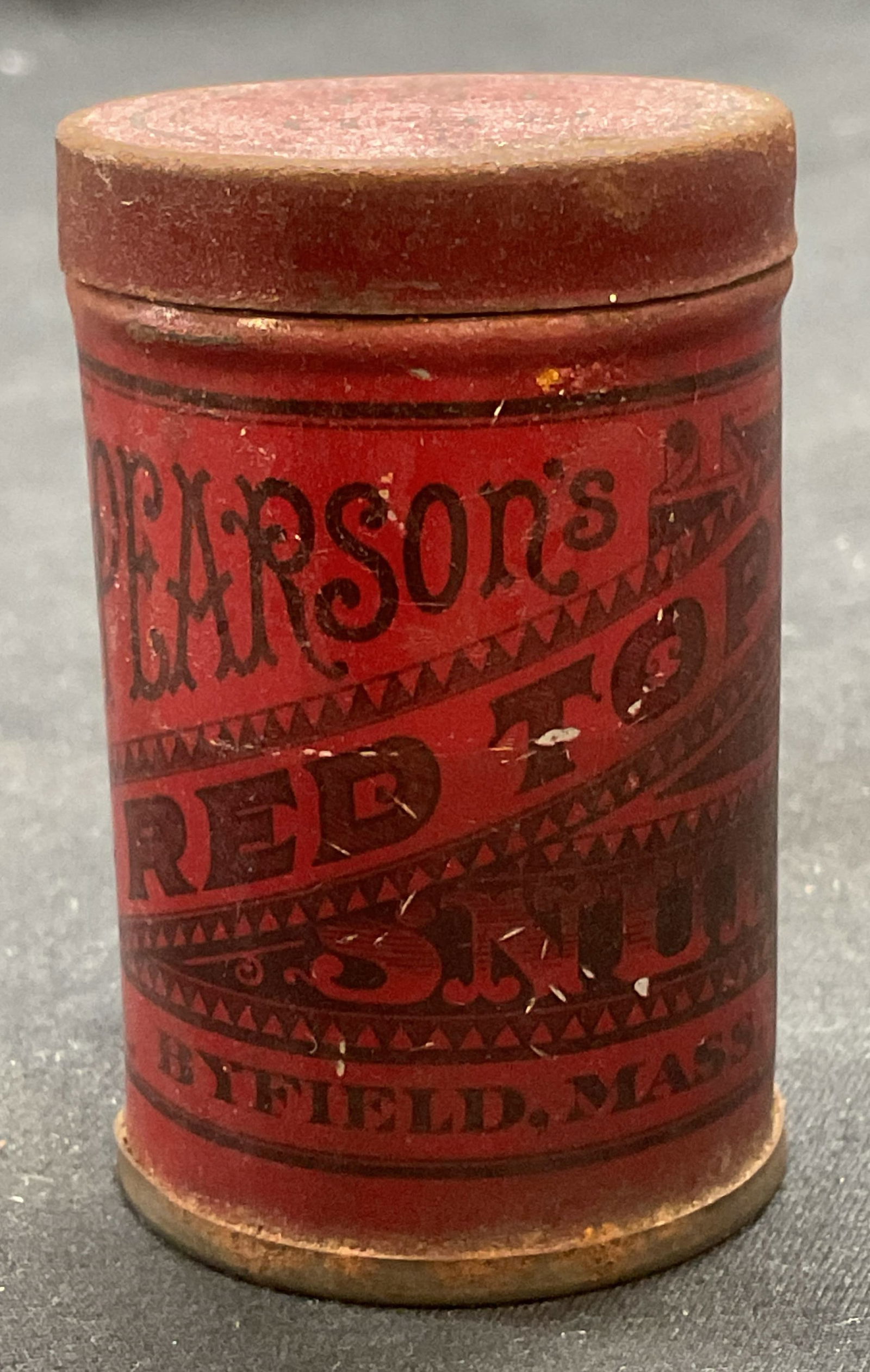 Vintage Bayfield Pearsons Red Top Snuff Tin (1 of 6)