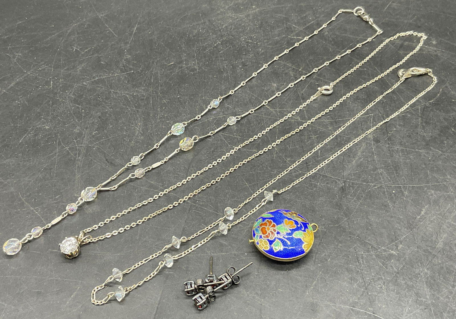 Lot 6 Necklaces, Earrings & Pendant, ROBERT ROSE + (1 of 10)