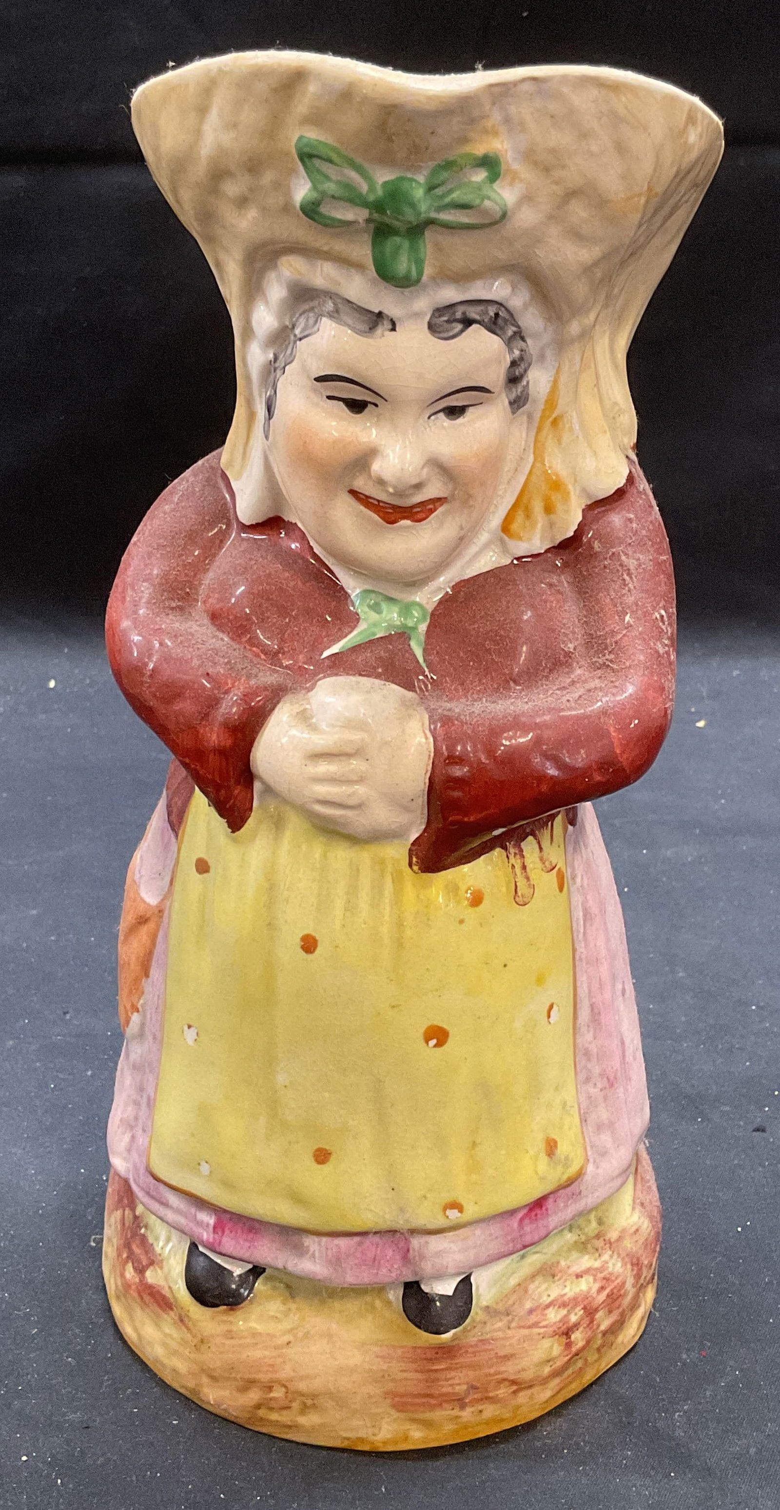 Vintage Ceramic Woman Figural Pitcher (1 of 6)