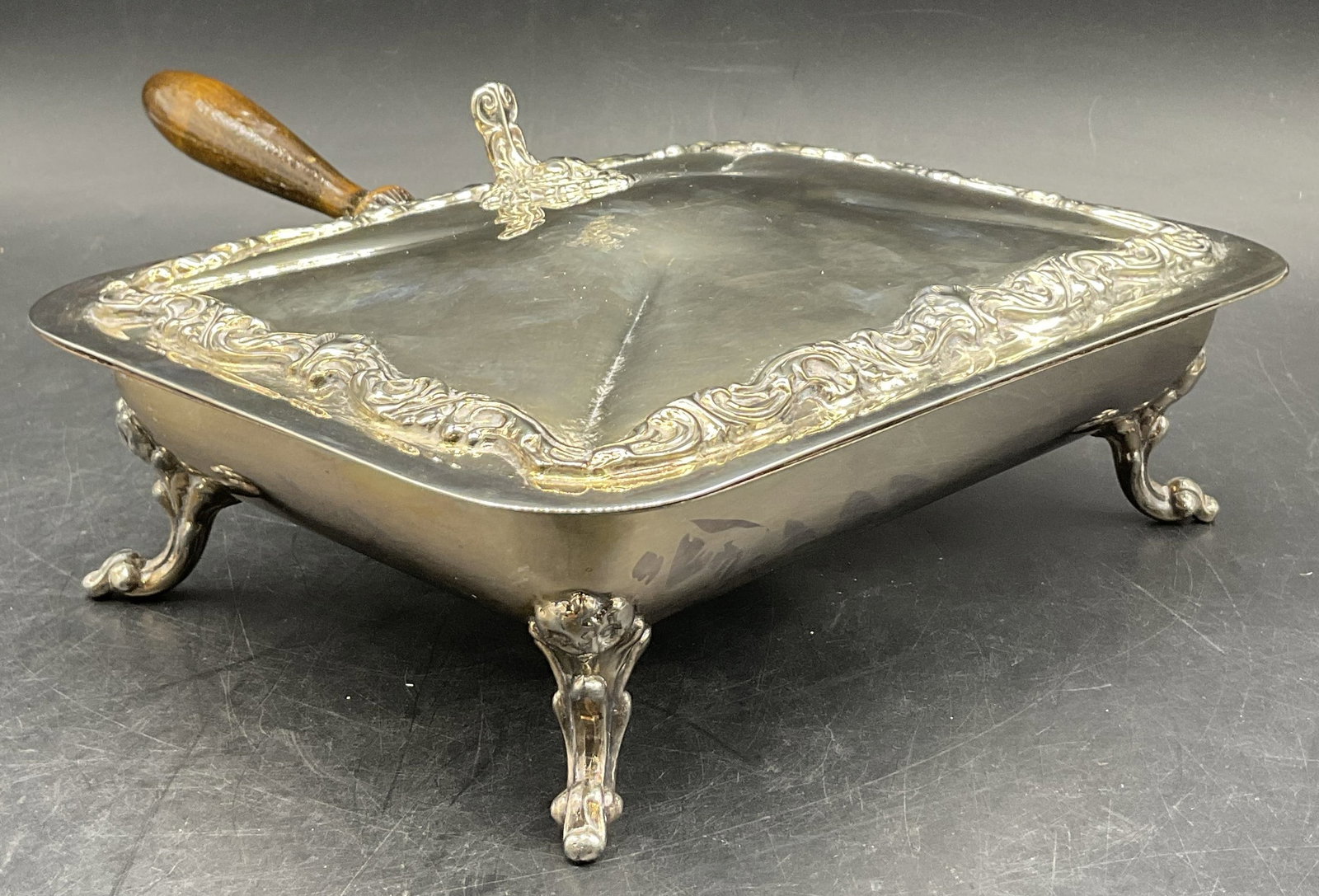 Vintage Silver Plated Crumb Catcher Silent Butler (1 of 11)