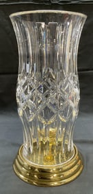 Waterford Cut Crystal Hurricane Candle Holder
