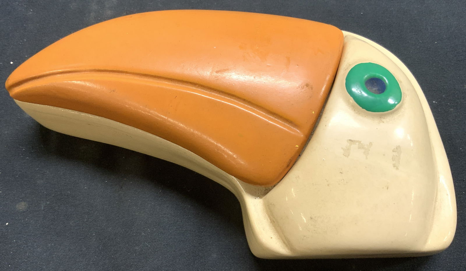 Composite Toucan Head Trinket Box W Lid (1 of 7)