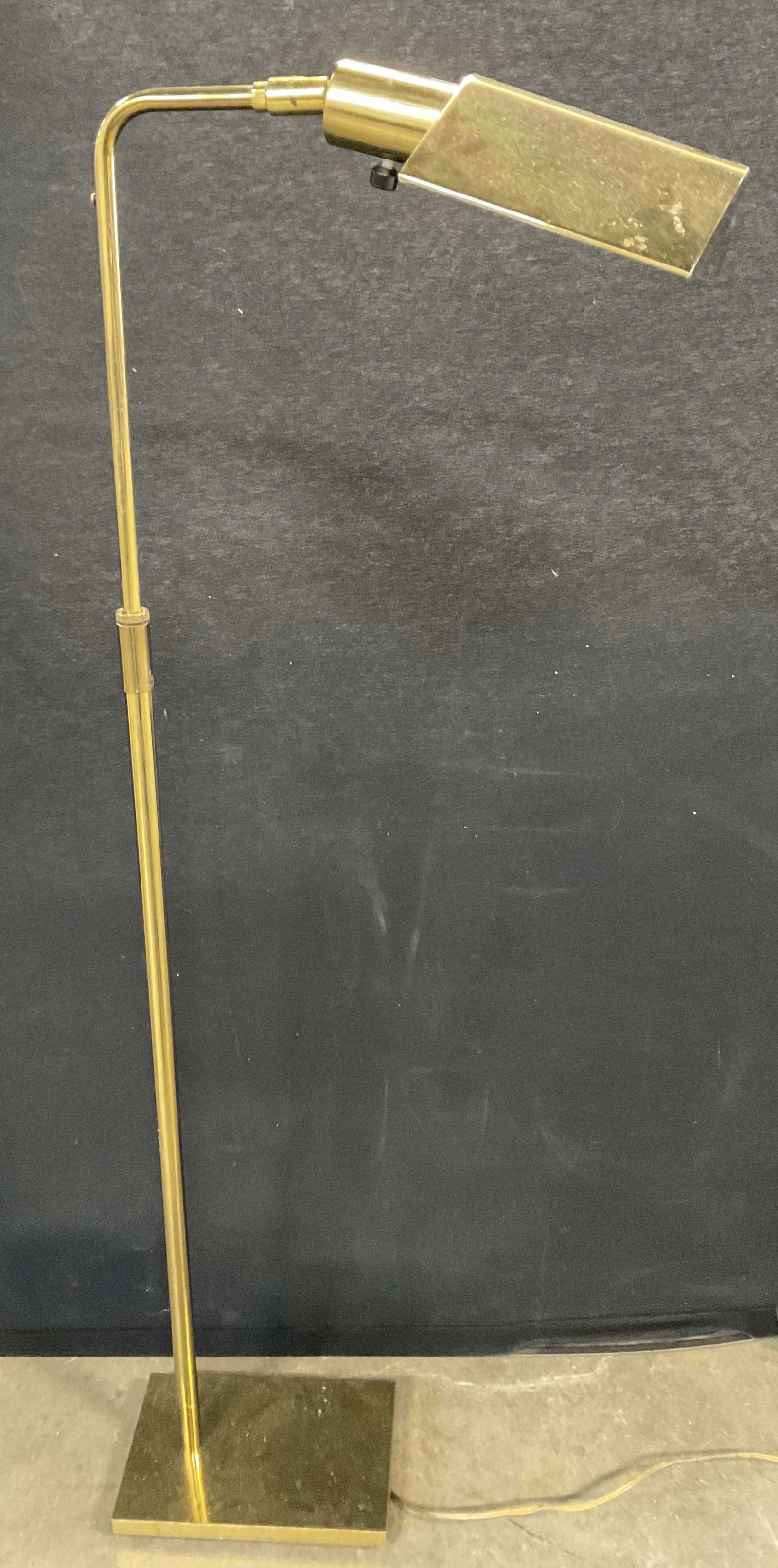 KOCH & LOWY Mid Century Brass Floor Lamp (1 of 12)