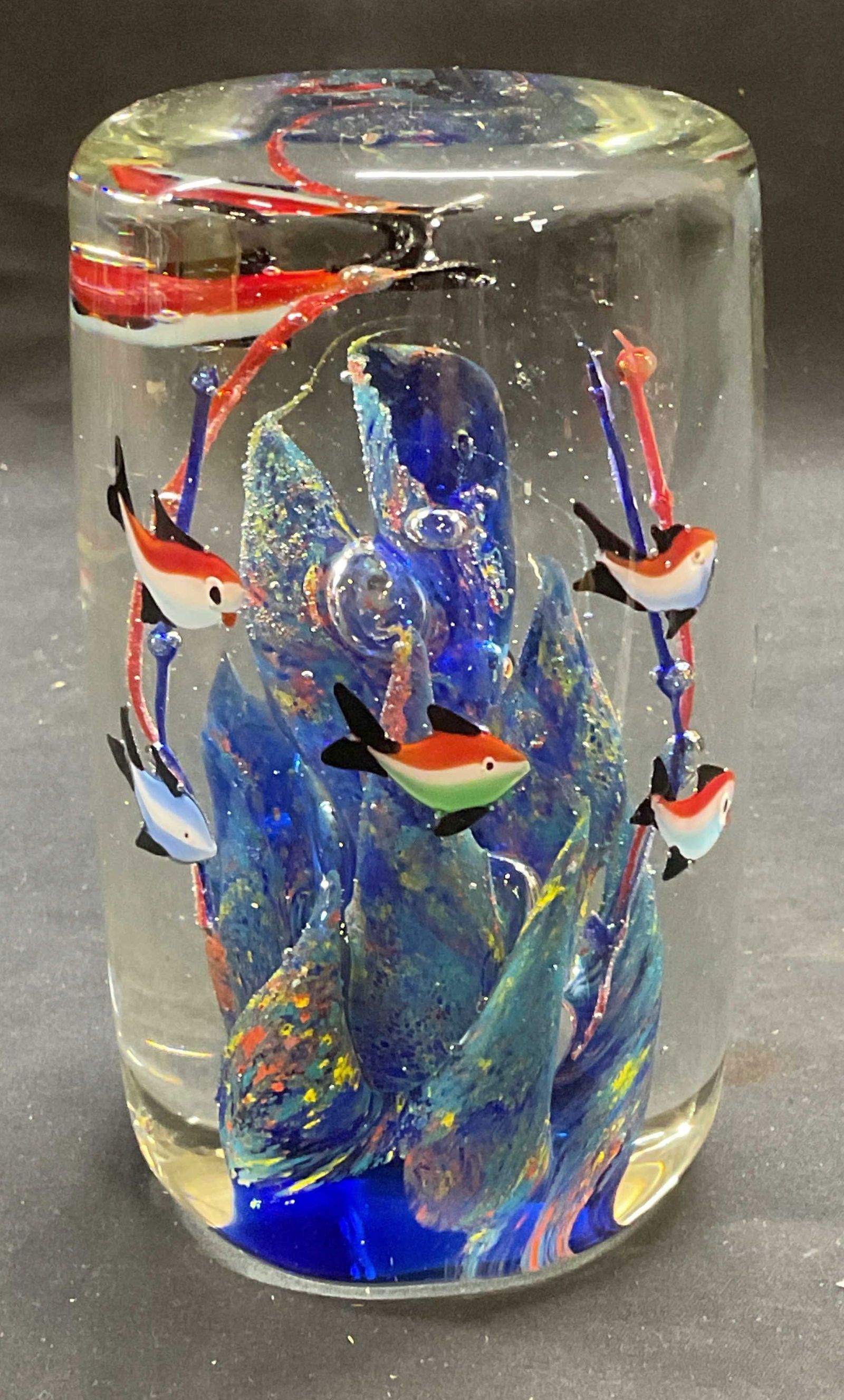 Hand Blown Art Glass Fish Aquarium Figural (1 of 6)