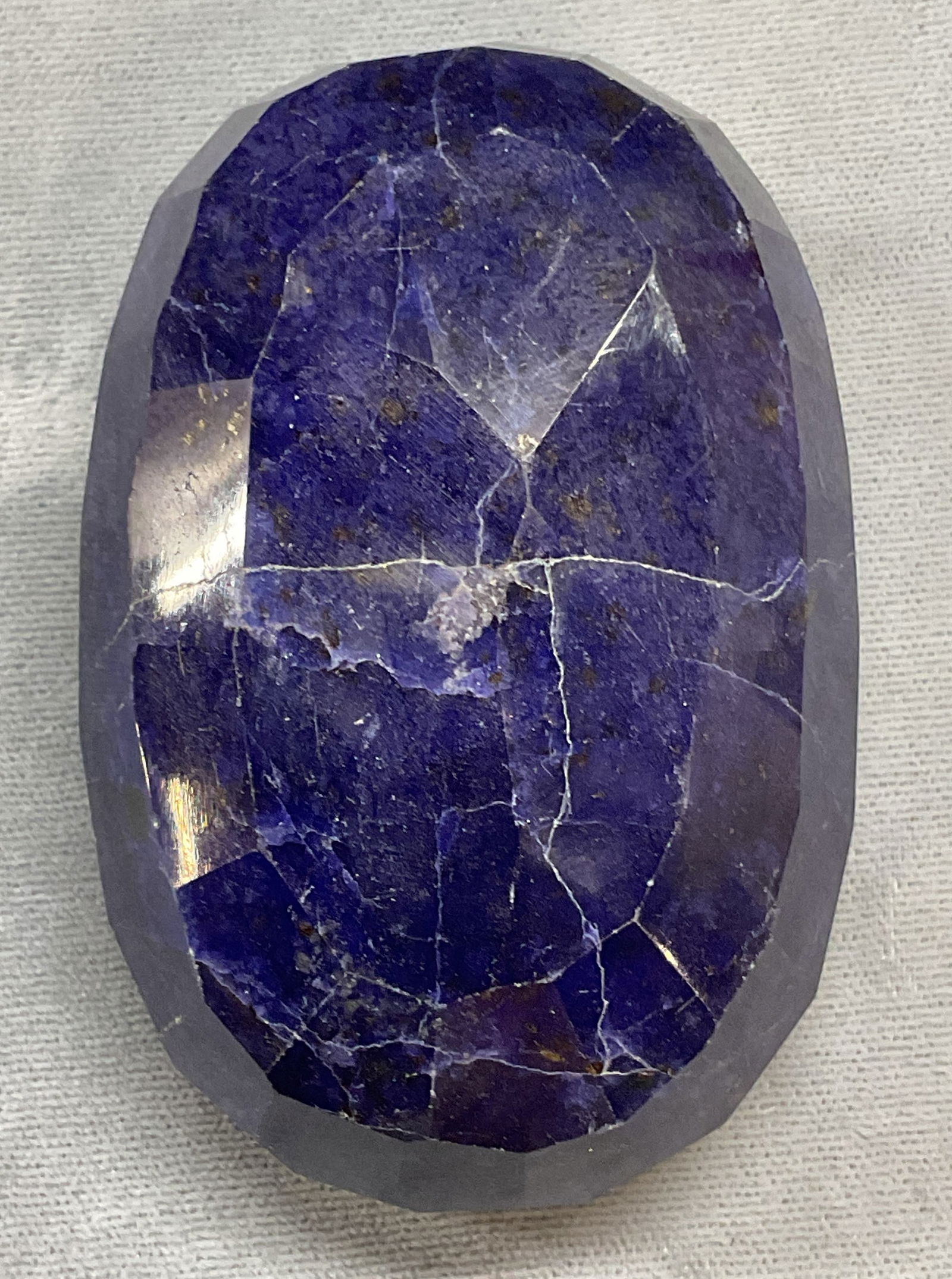 Natural Blue Sapphire, 1120 Carat, Lab Report (1 of 8)