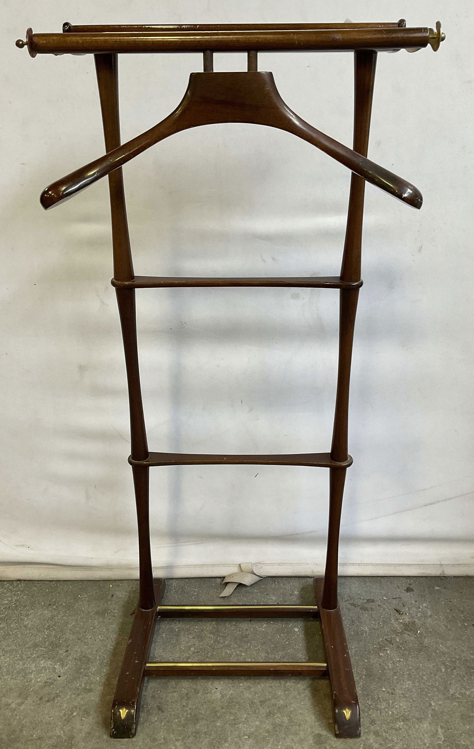 SPQR ITALY Vintage Wooden Valet Stand / Dressboy (1 of 10)
