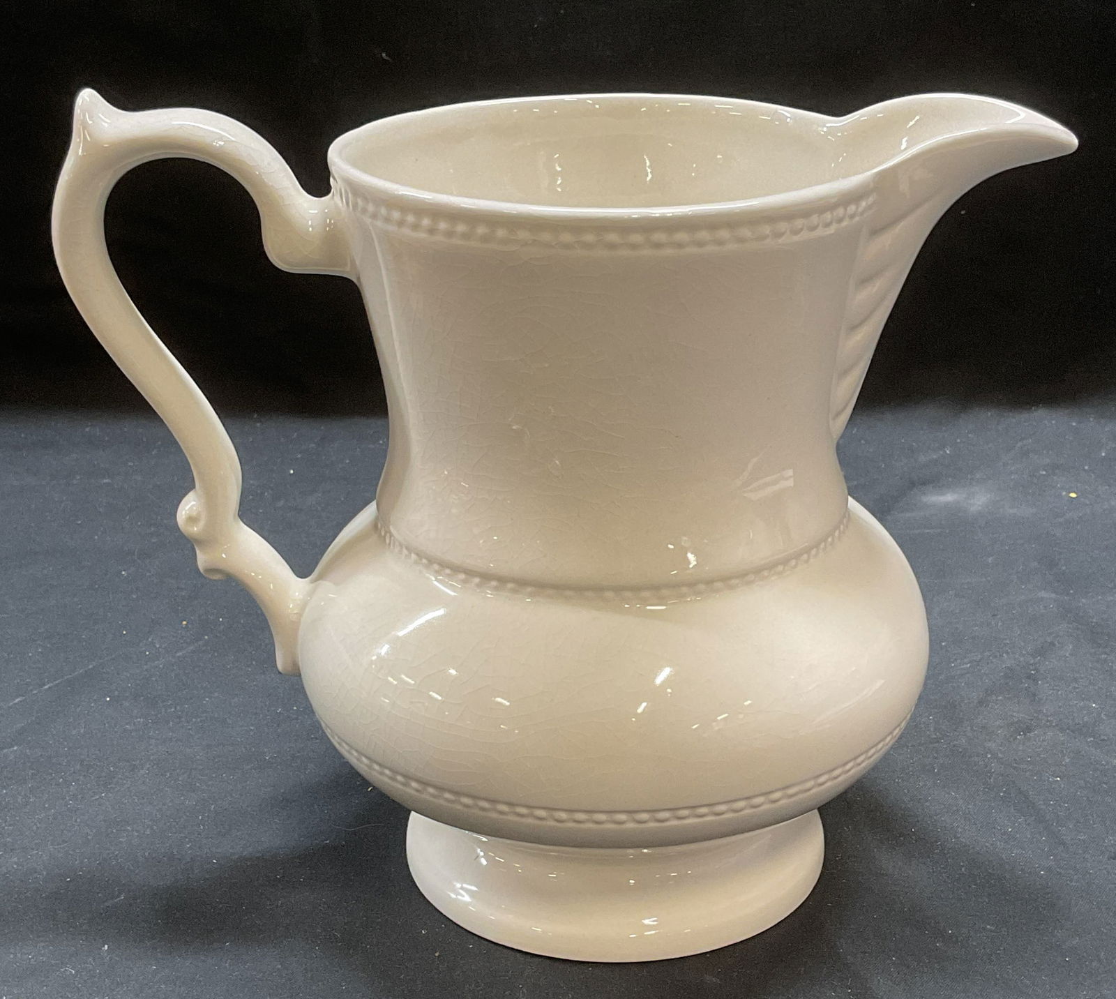 Antique Barrington Ironstone Pitcher, England (1 of 6)