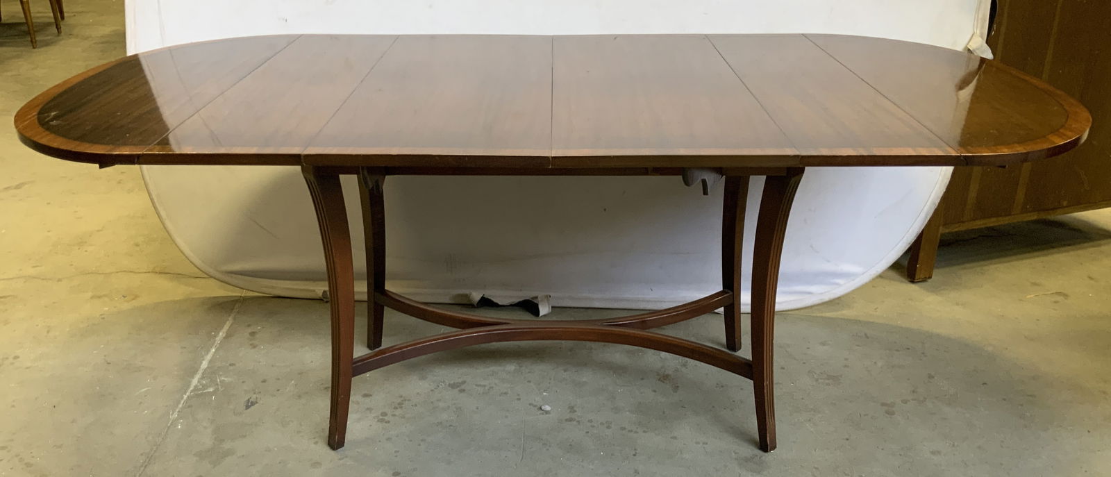 CHARAK Vtg Split Leaf Wood Dining Table (1 of 9)