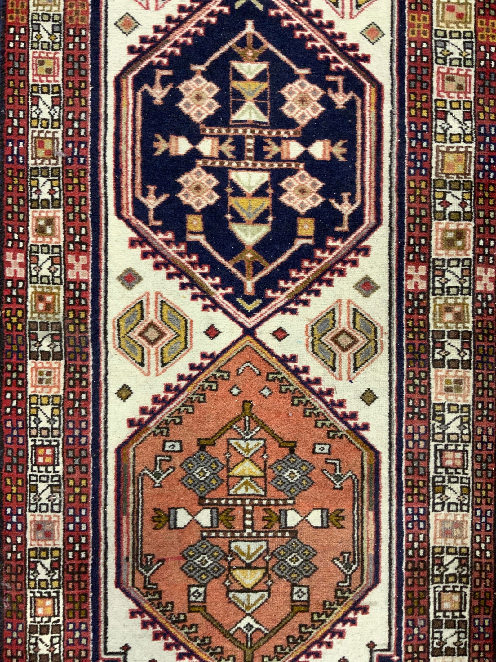 Vintage Handmade Persian Wool Runner (1 of 9)