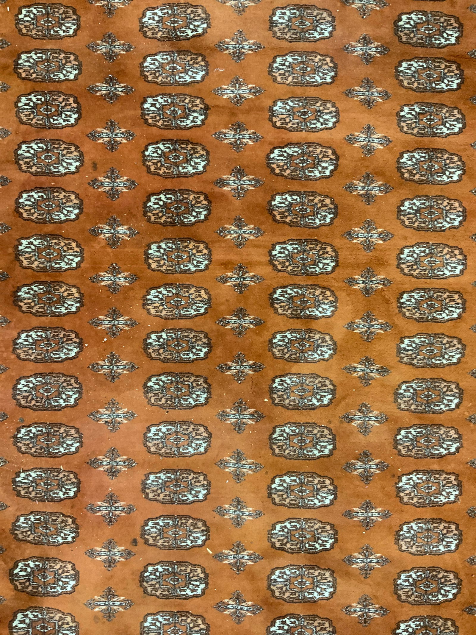 Vintage Handmade Bohkara Wool Oversized Rug (1 of 11)