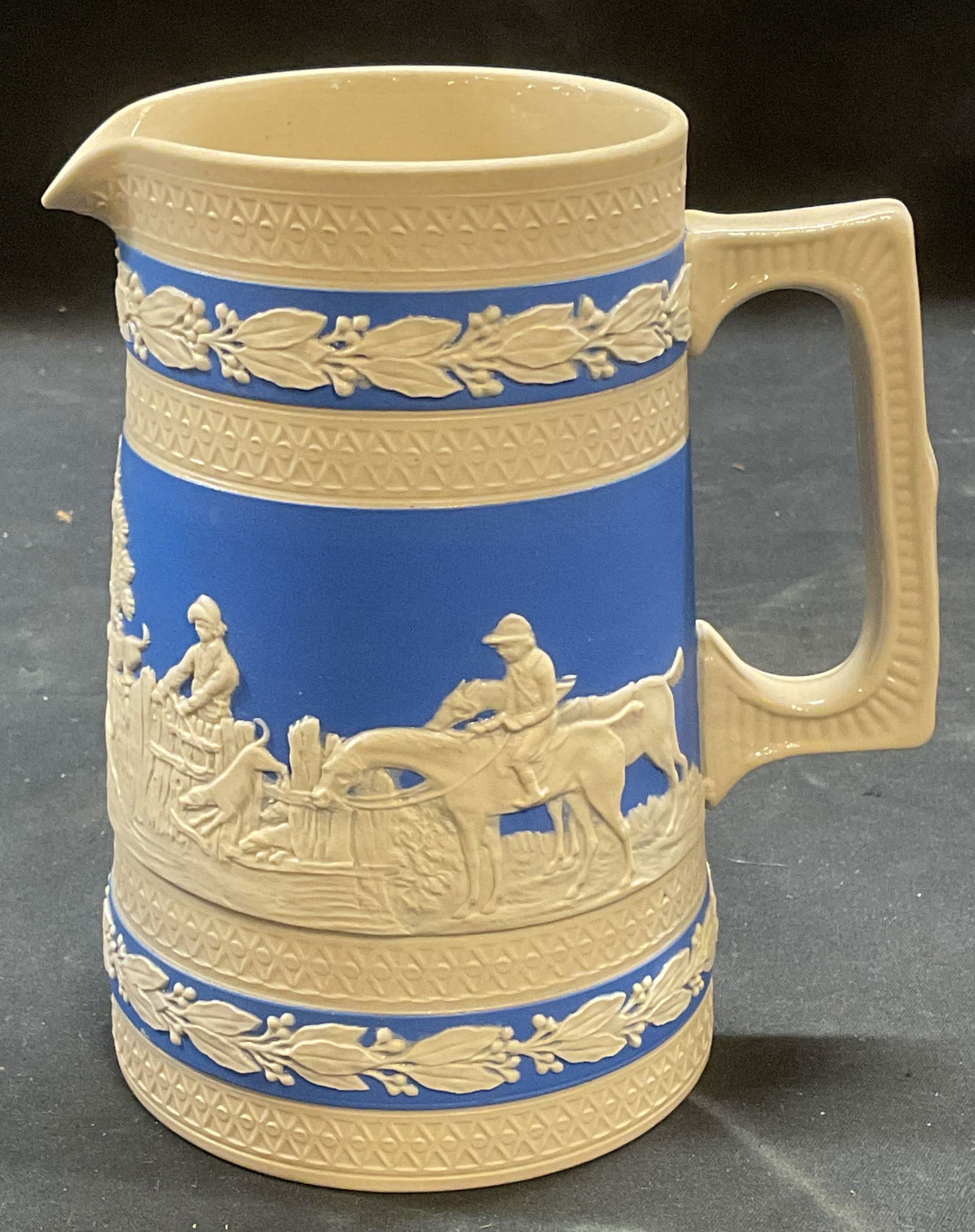 1930s Copeland Spode Porcelain Hunt Jug England (1 of 6)