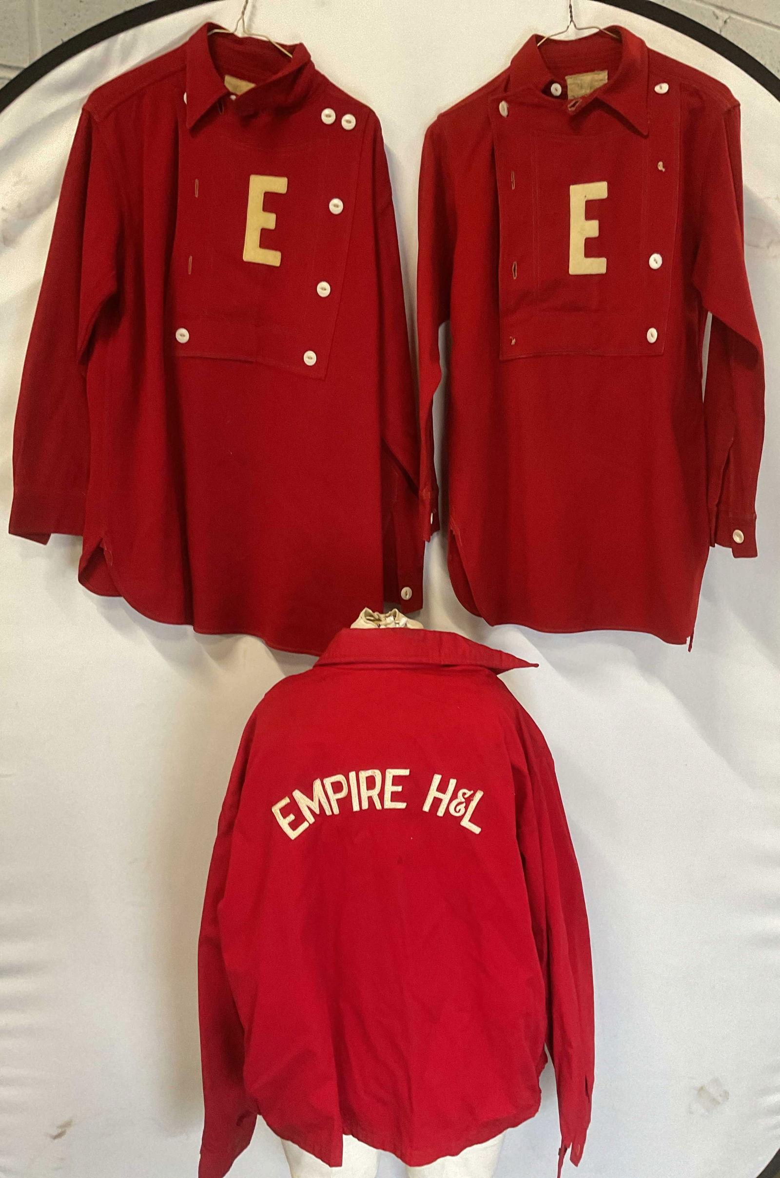 Lot 3 Vintage Firemans Parade Uniforms (1 of 13)
