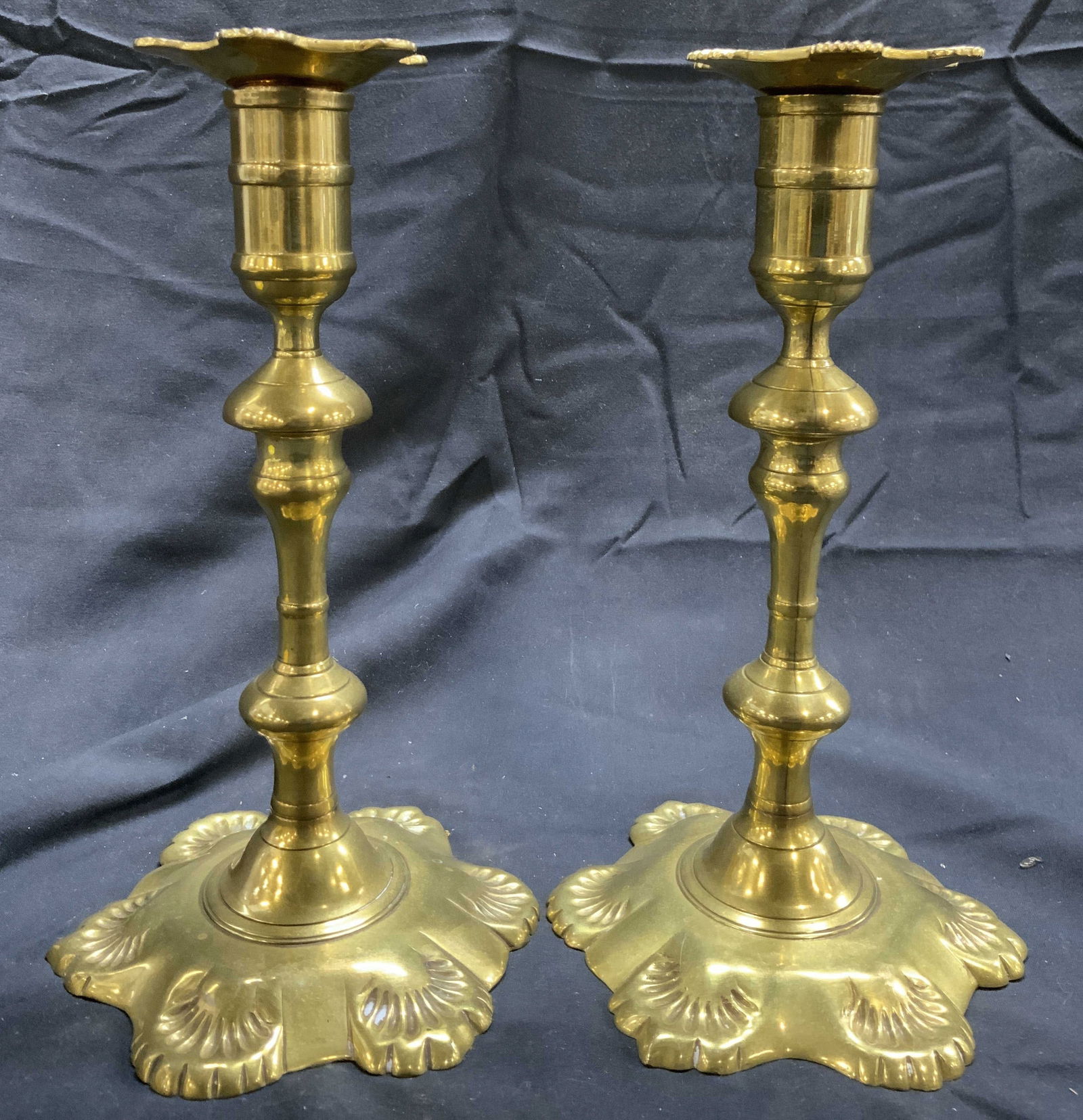 BERG Pr Vintage Brass Candlesticks (1 of 8)