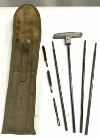 WW2 Vntg Rod Cleaning Case & Tools