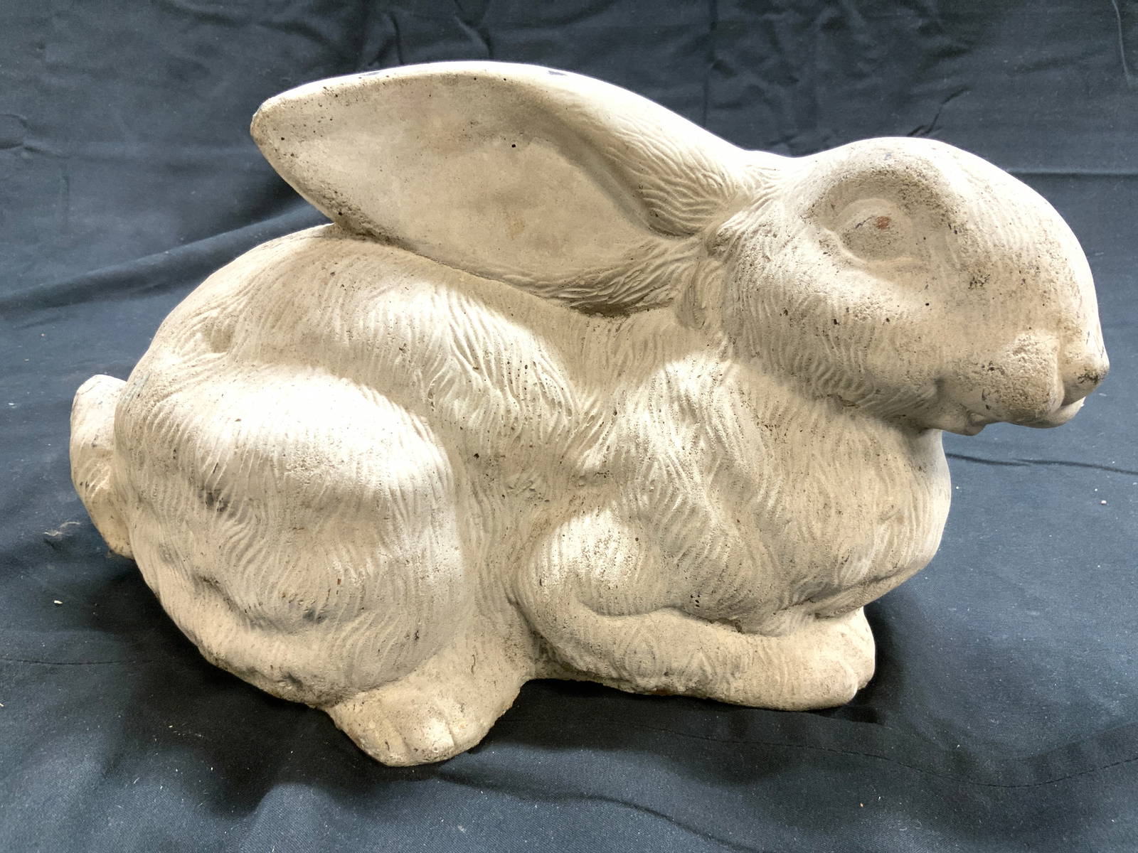 Vintage Cement Rabbit Garden Statuary Auction