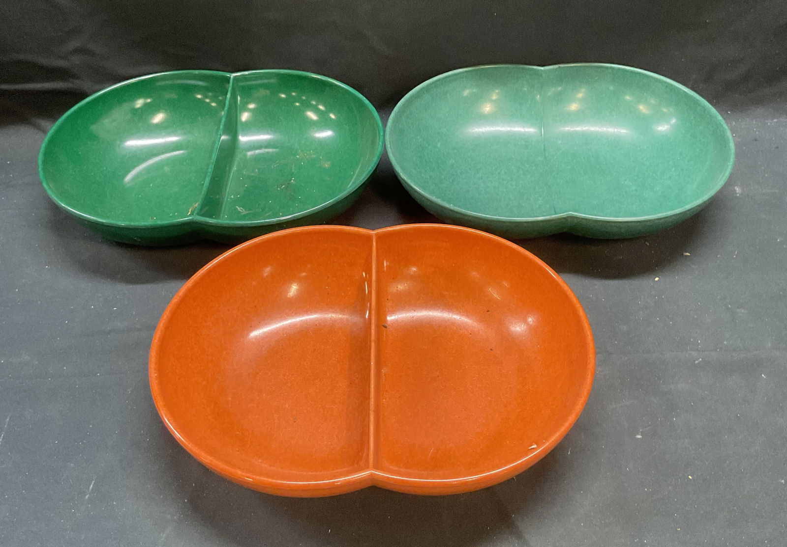 Lot 3 MCM Branchell Color Flyte Melmac Bowl (1 of 7)