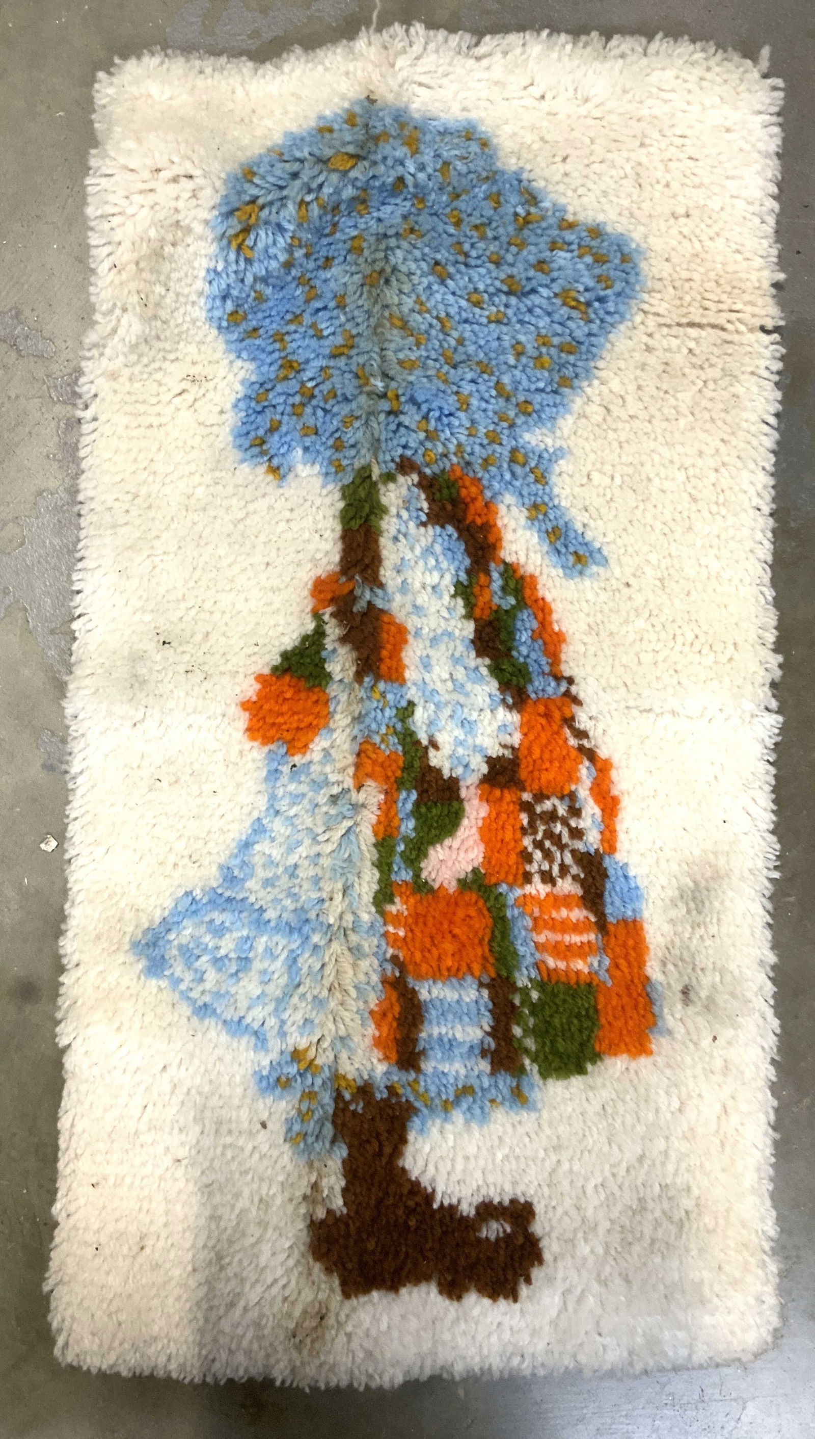 Vintage Yarn Area Rug Mat (1 of 6)