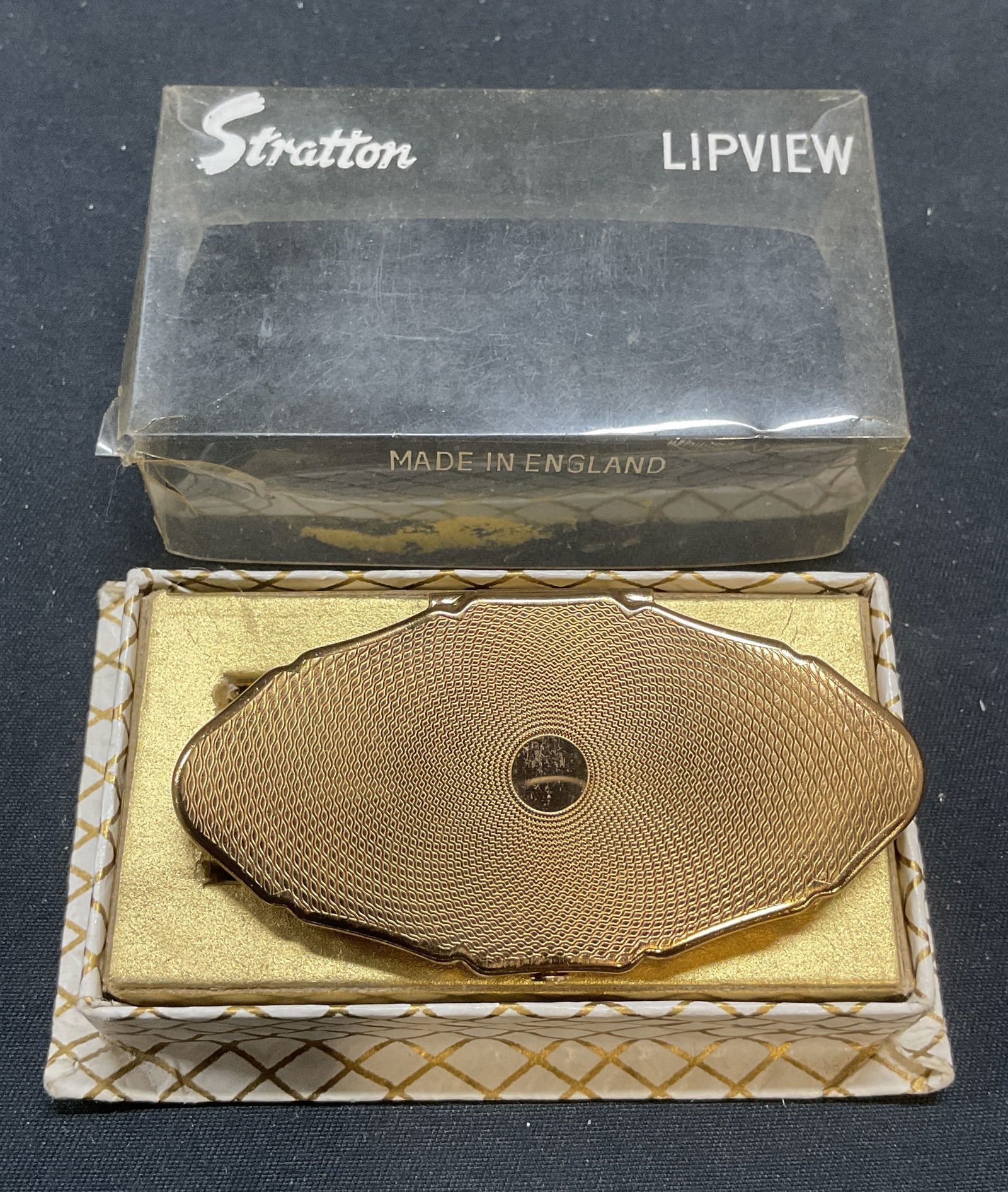 Vtg Stratton LipView Lipstick Holder Mirror, Box (1 of 6)