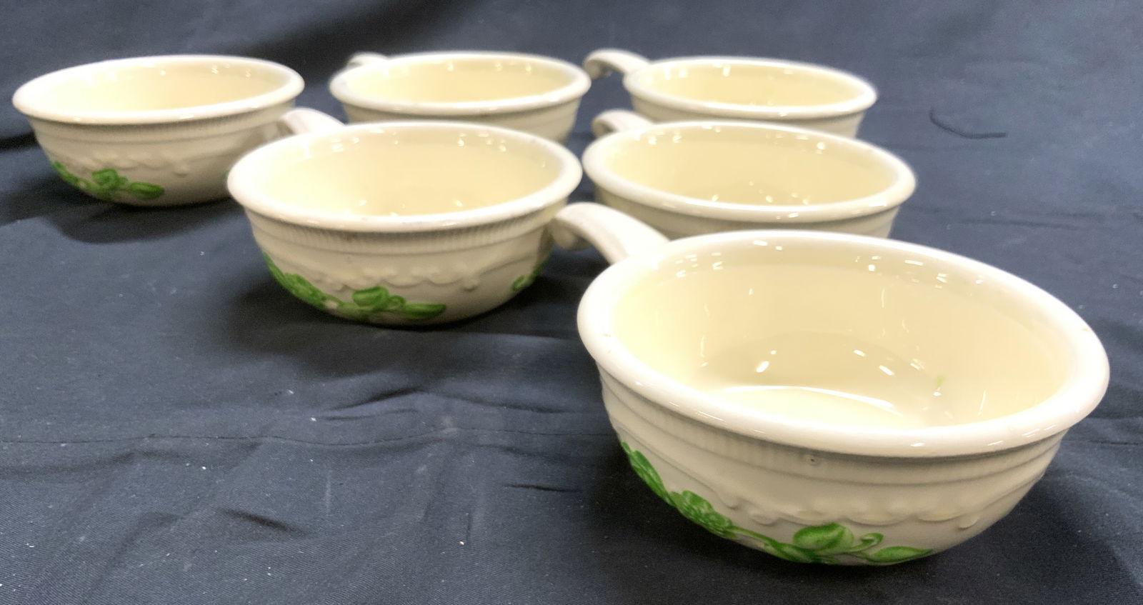 6 Homer Laughlin Oven Serve French Casserole Bowls (1 of 6)