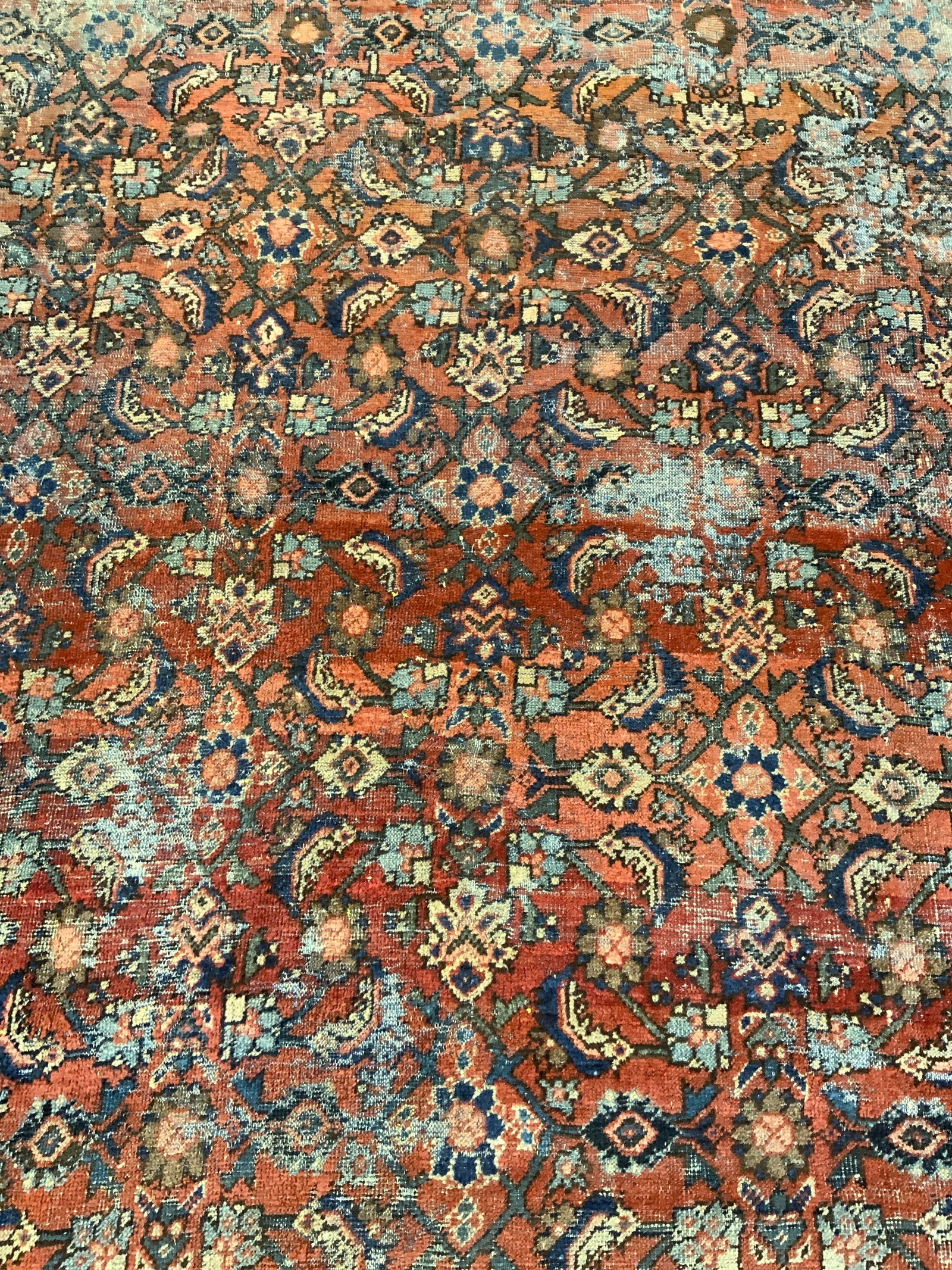 Vintage Handmade Persian Room Size Wool Rug (1 of 7)