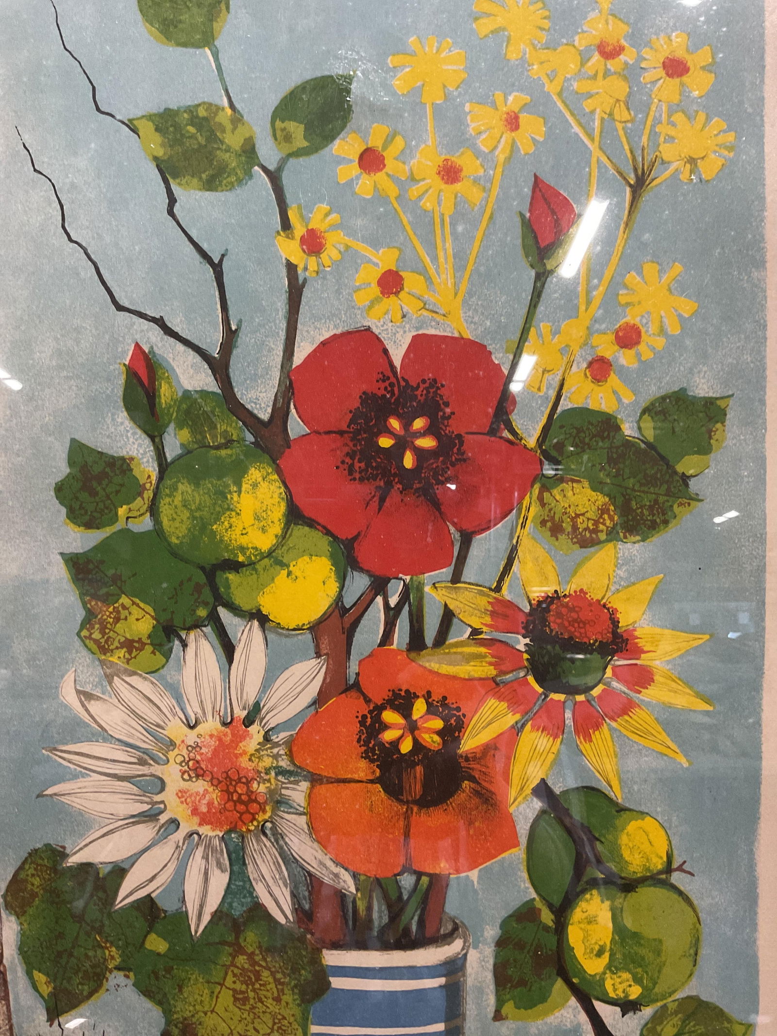 Jeanin Kostia Blancheteau Still Life Flower Litho (1 of 7)