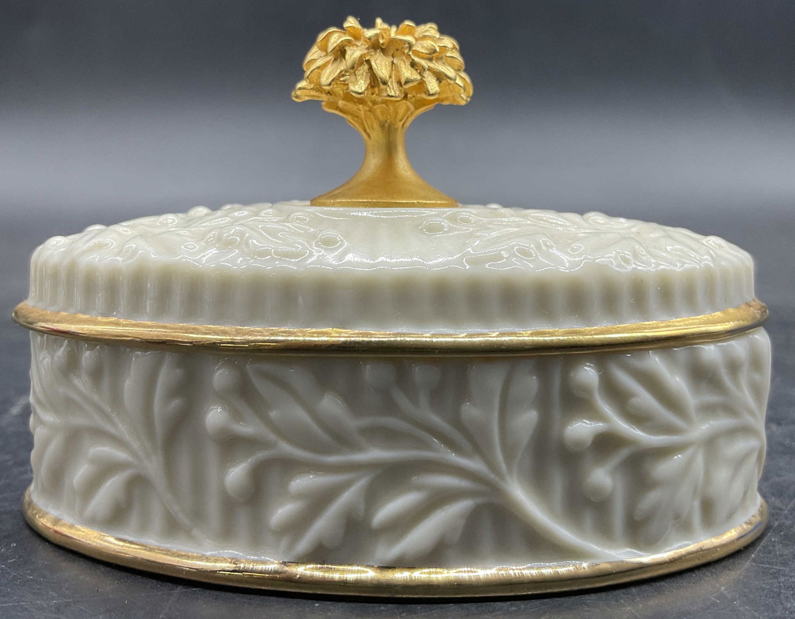LENOX Handcrafted September Porcelain Trinket Box (1 of 7)