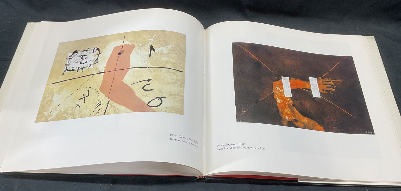 Antoni Tapies In Print Art Book, Illustrated 1991 (1 of 7)