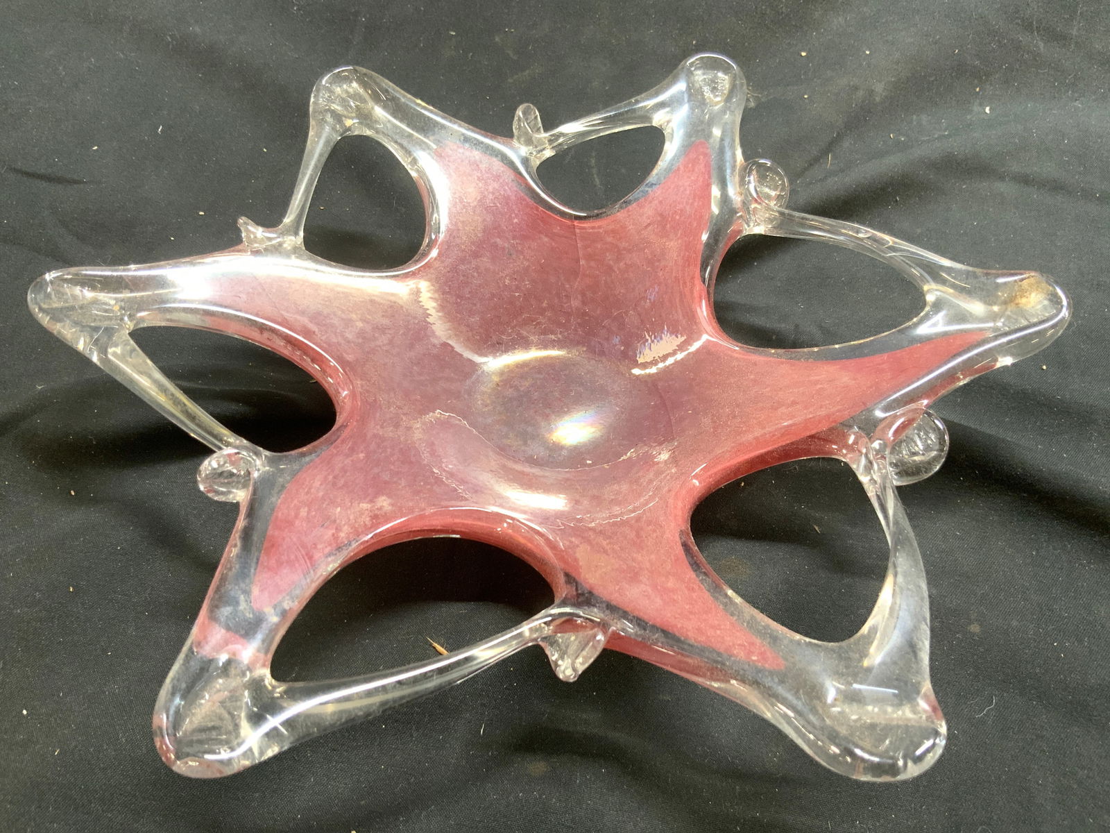 MURANO Lavorazione Art Gls Trinket Dish (1 of 6)