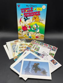 Grp Lot Disney + Stamps, Ephemera, Stickers+ 1987+