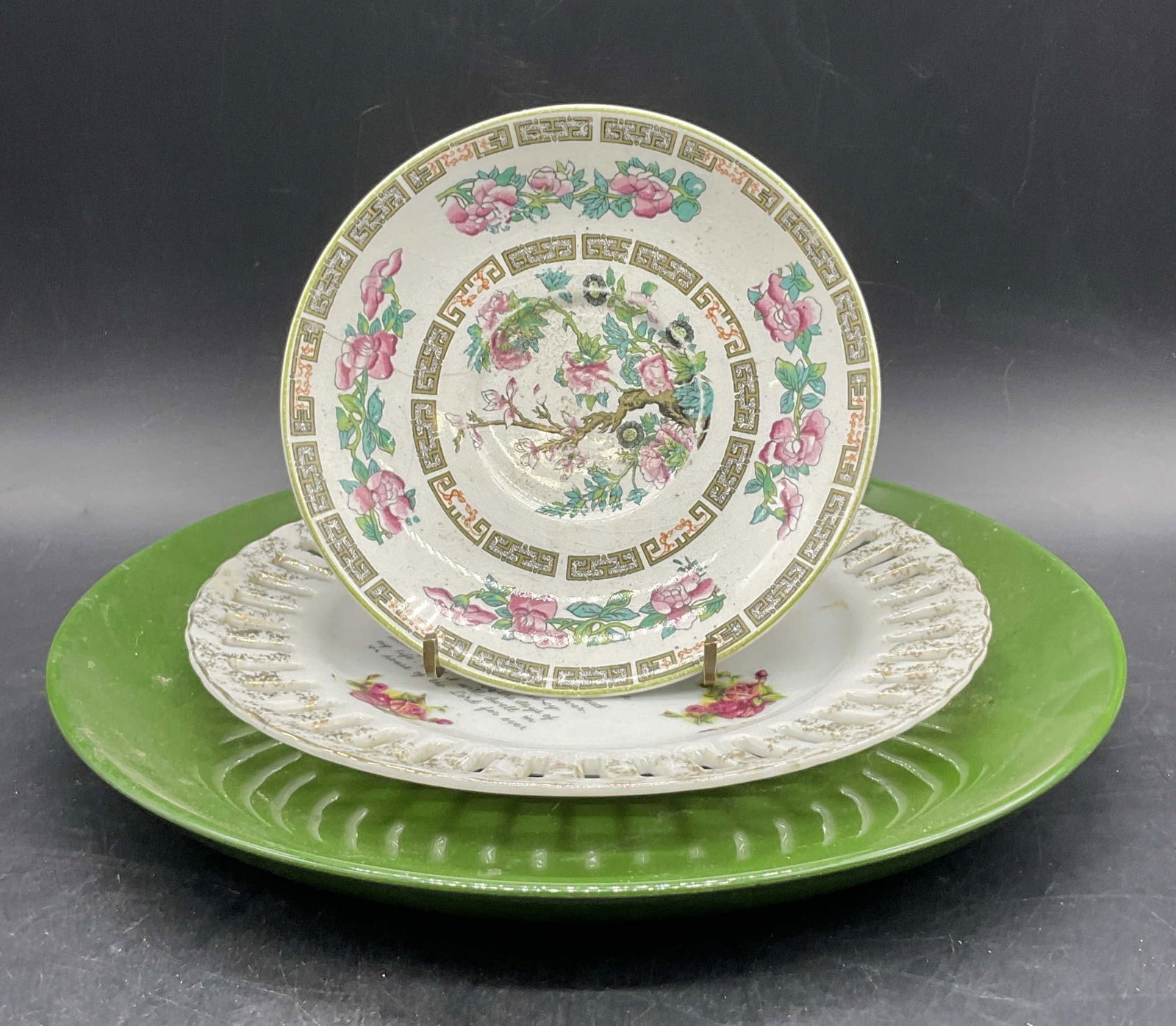 Lot 3 Vintage Ceramic Plates, Regal Pottery Co. + (1 of 10)