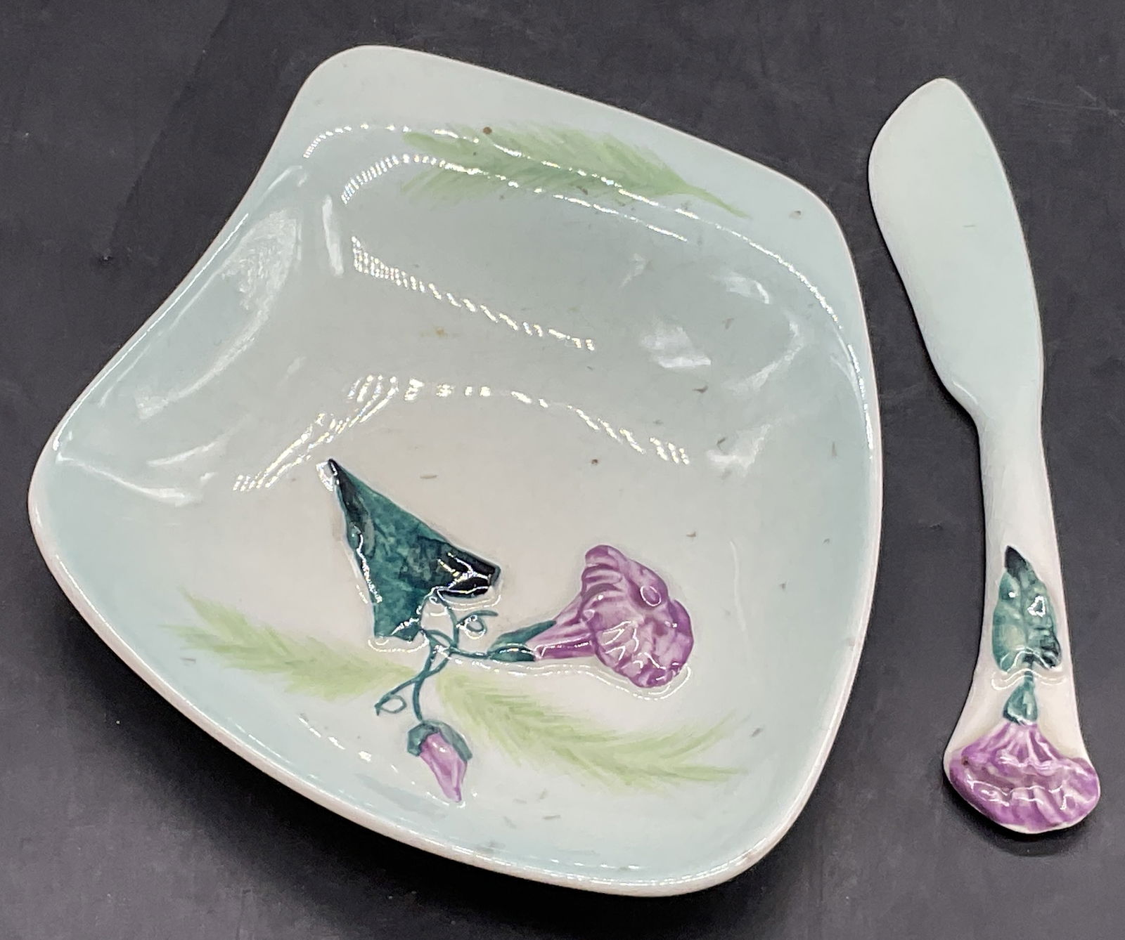 Vintage Carlton Ware Ceramic Dish & Spoon (1 of 8)