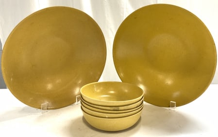 FLINTWOOD Set 7 MCM Fiberglass Bowls