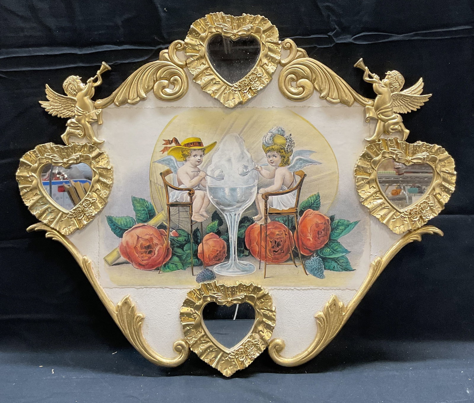 Signed Ellie Haggerty Love Carousel Panel (1 of 6)