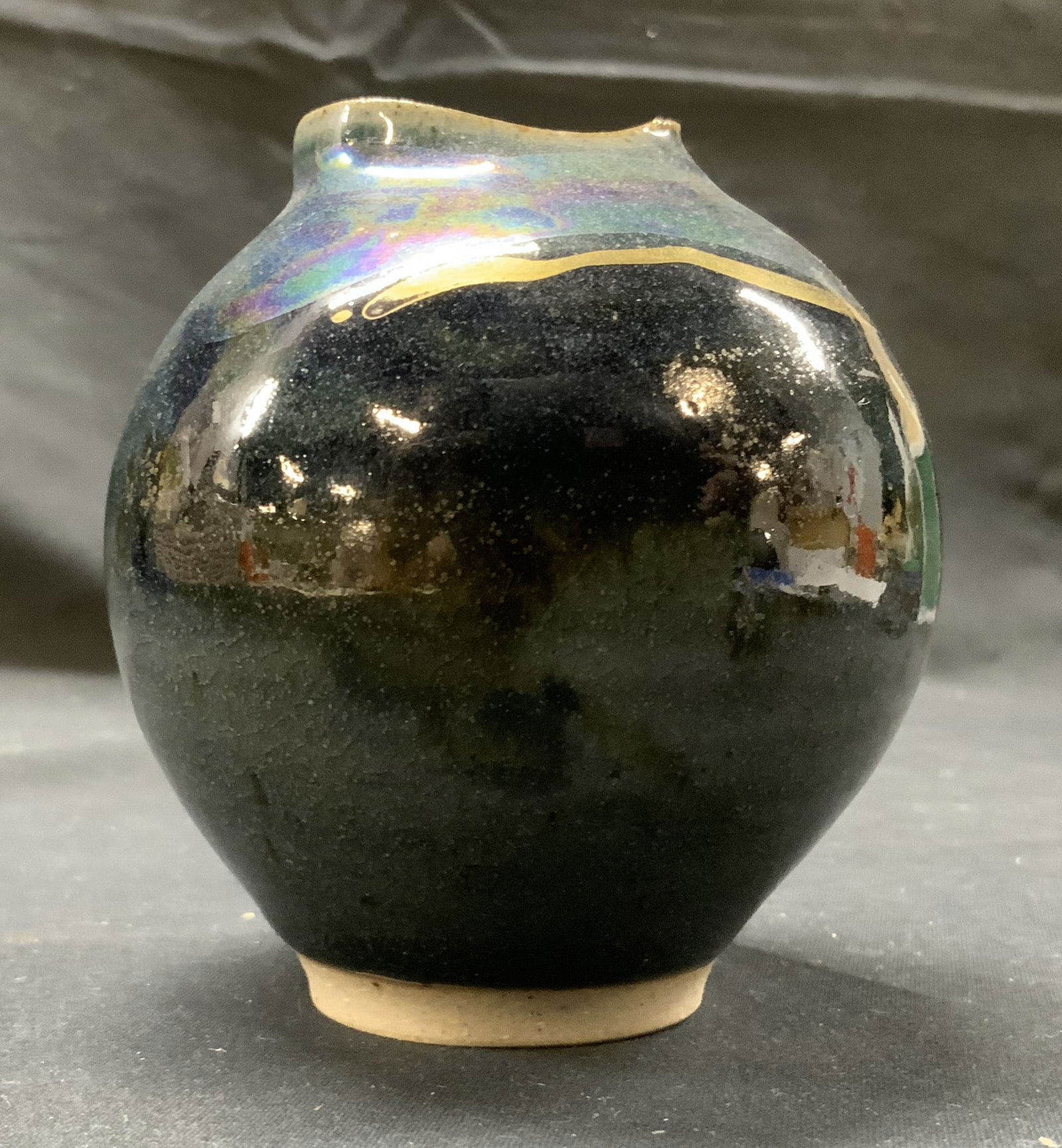 Handmade Glaze Vase Signed by Jim Glaze Vase (1 of 6)