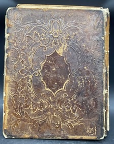 1853 THE HOLY BIBLE OLD AND NEW TESTAMENTS Book