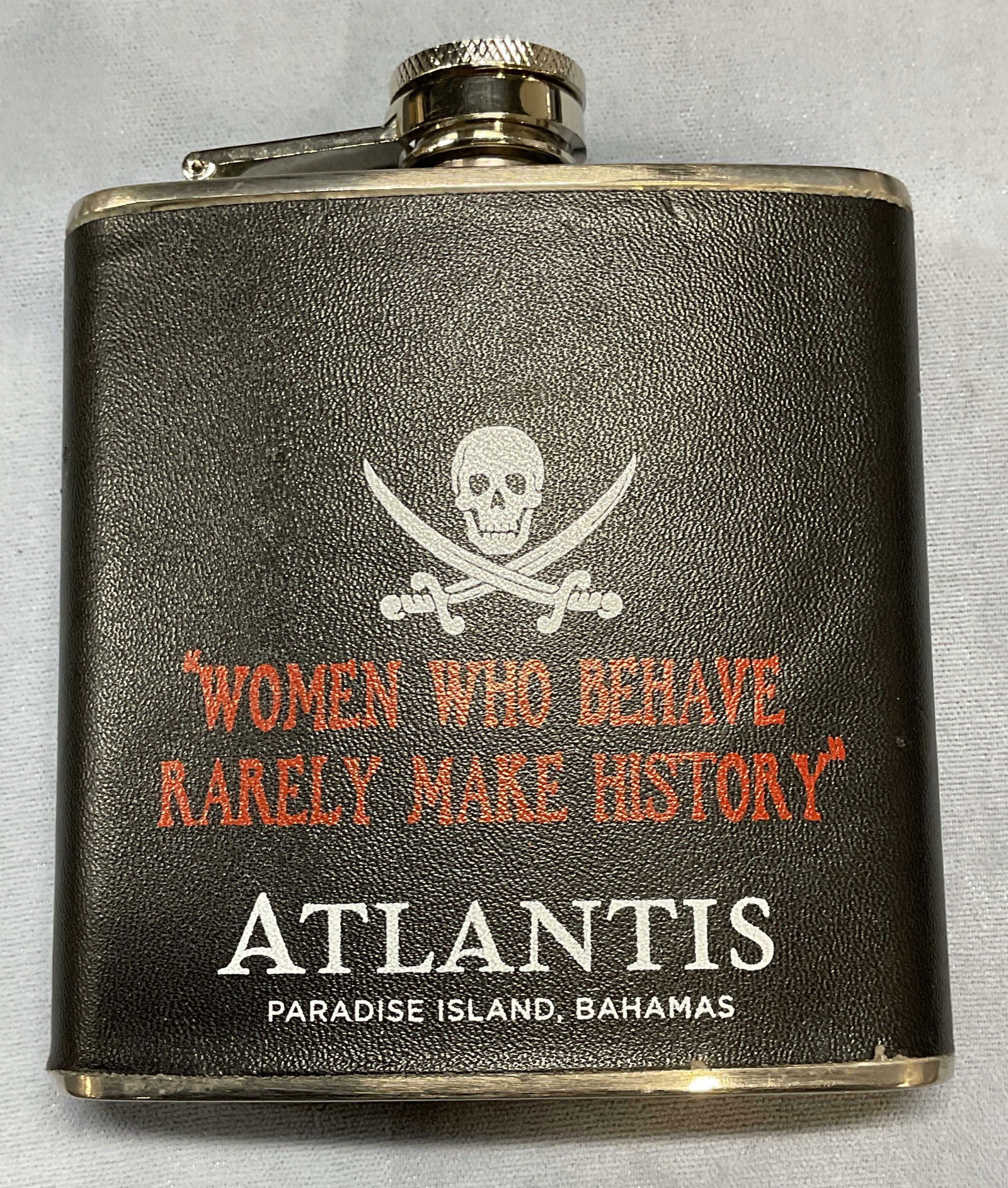 Atlantis Paradise Island Bahamas Steel Flask (1 of 6)